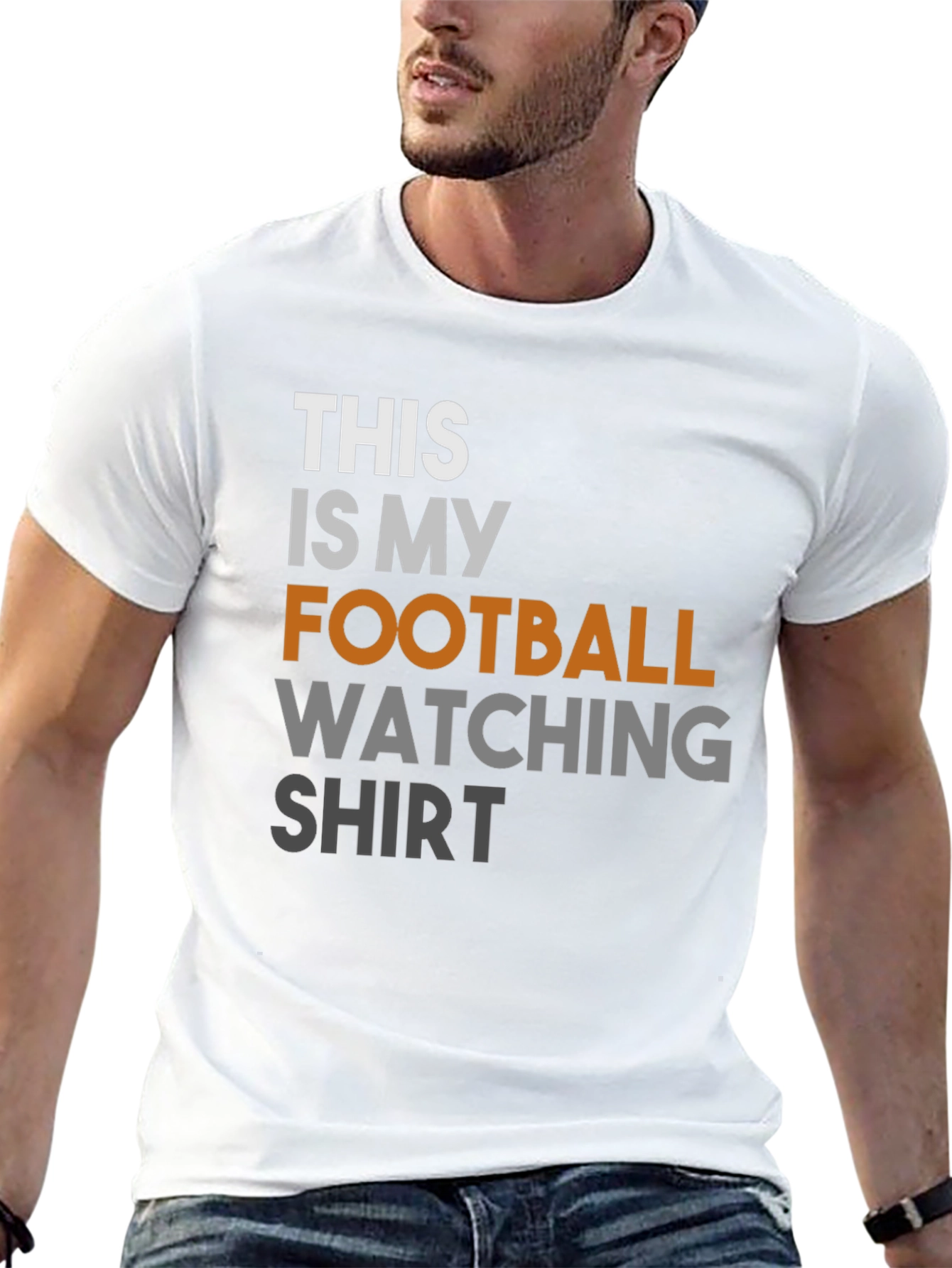 Black Football Watching Shirt - Comfy & Stylish view 13