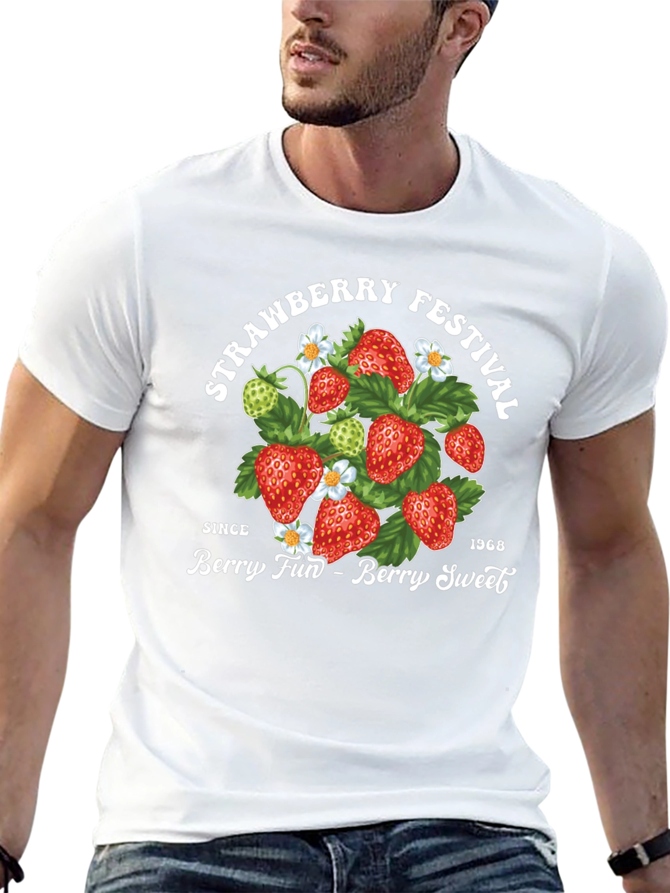 Black Strawberry Festival Graphic Tee - Berry Fun, Berry Sweet! view 13