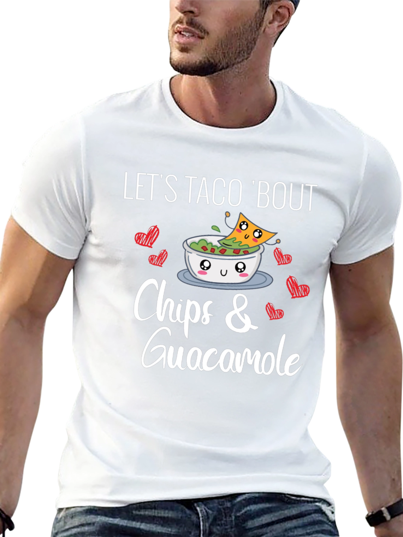 Let's Taco 'Bout Chips & Guacamole T-Shirt - 13