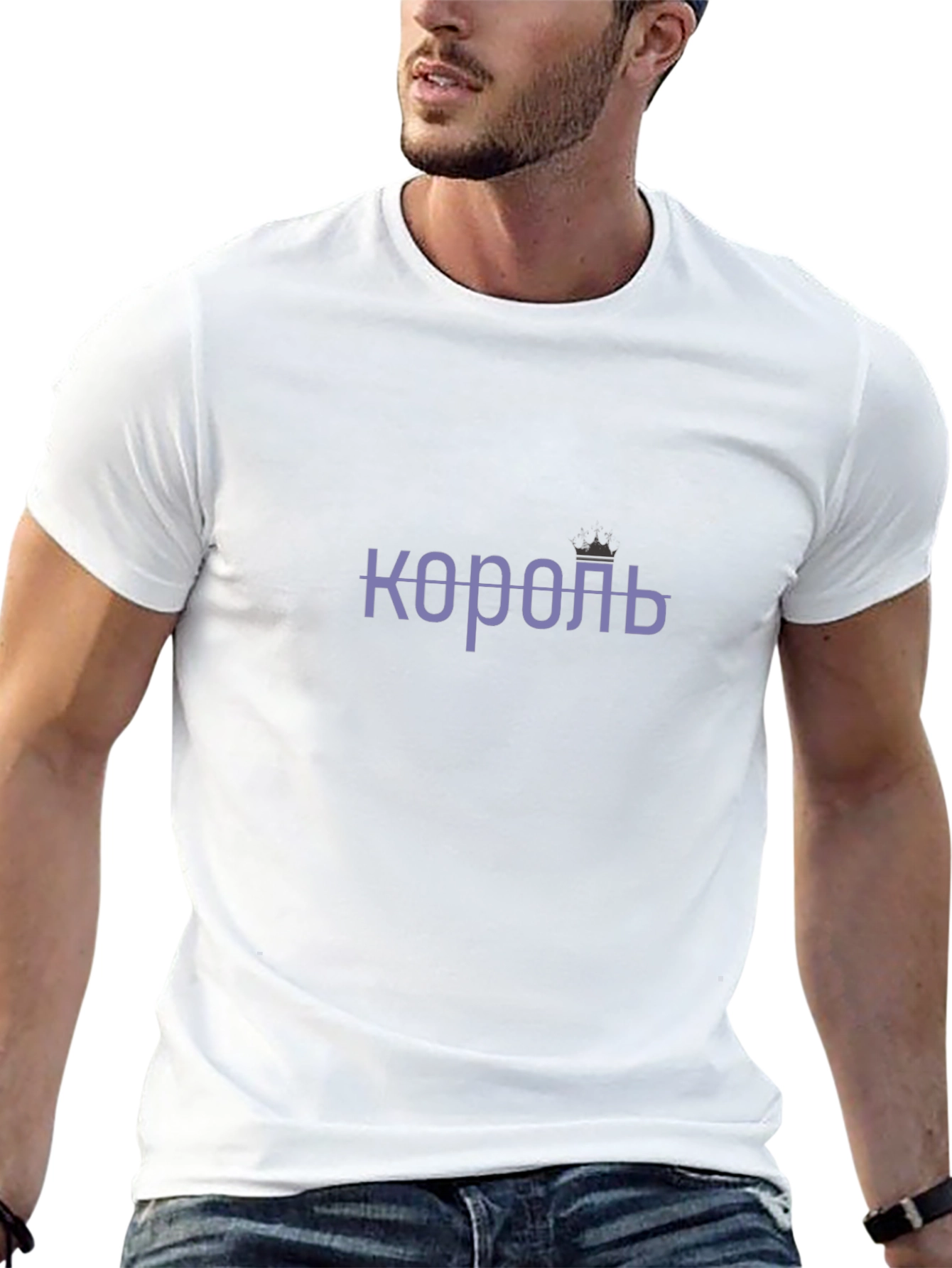 Black King T-Shirt - Король view 13