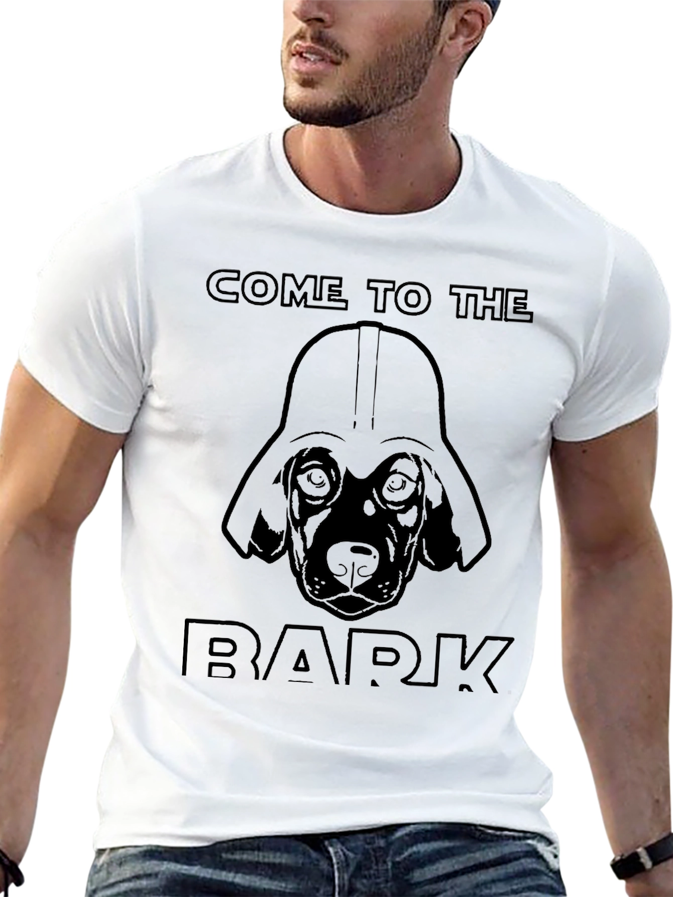 Black Come to the Bark Black T-Shirt view 13