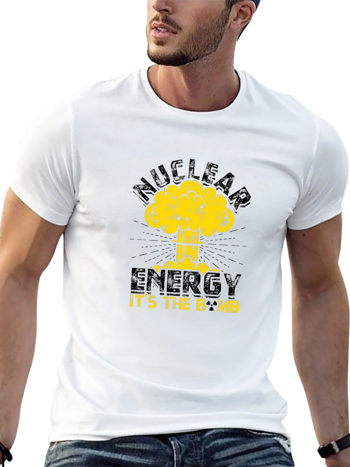 Black Nuclear Energy T-Shirt - It's The Bomb! view 13