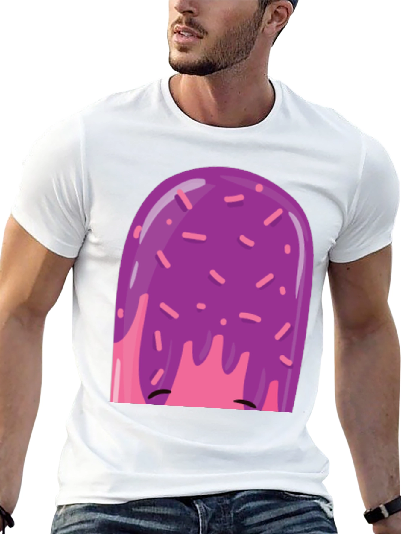 Black Funky Popsicle Graphic Tee view 13
