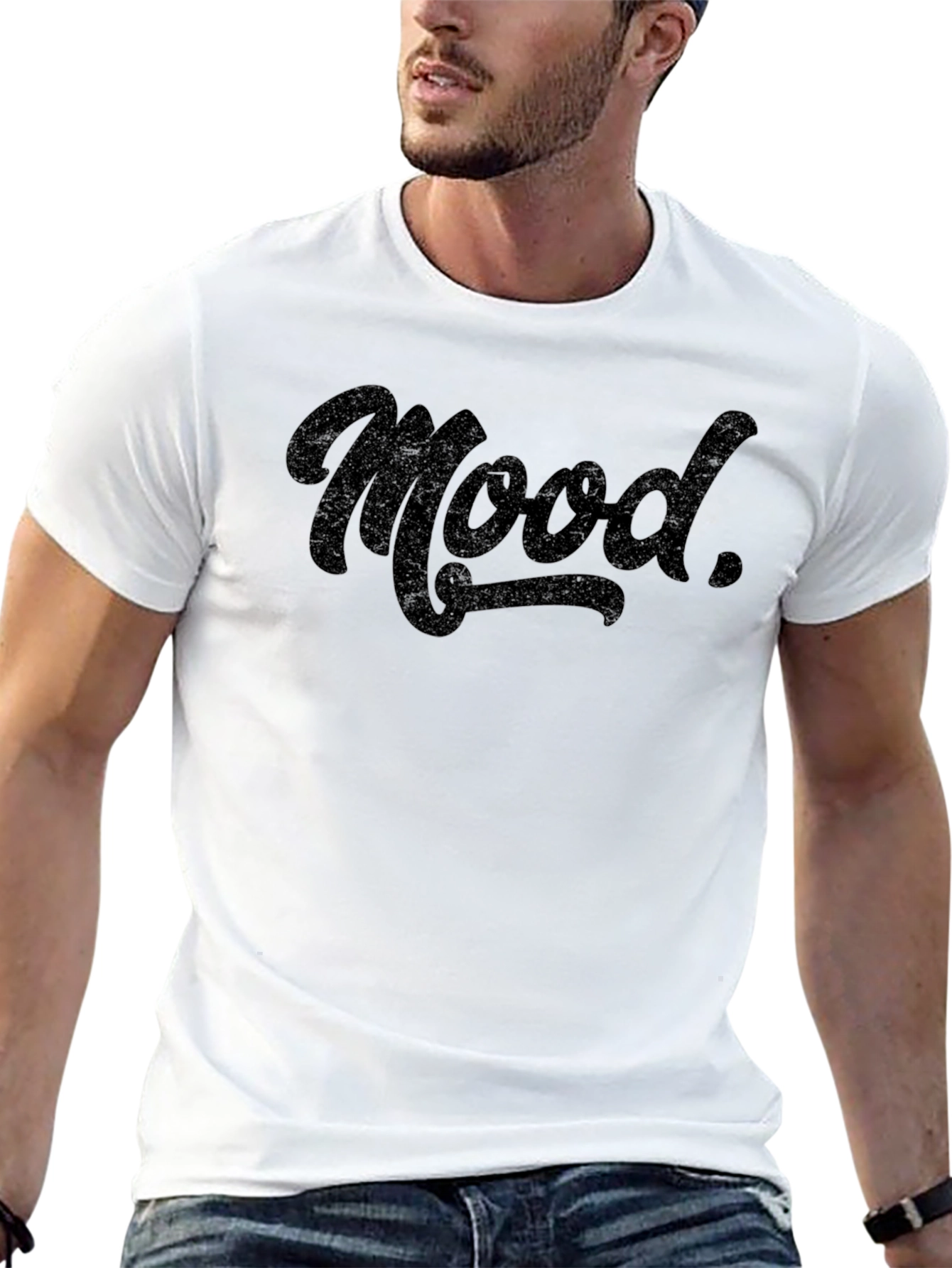 Black Mood Graphic T-Shirt - Casual Style view 13