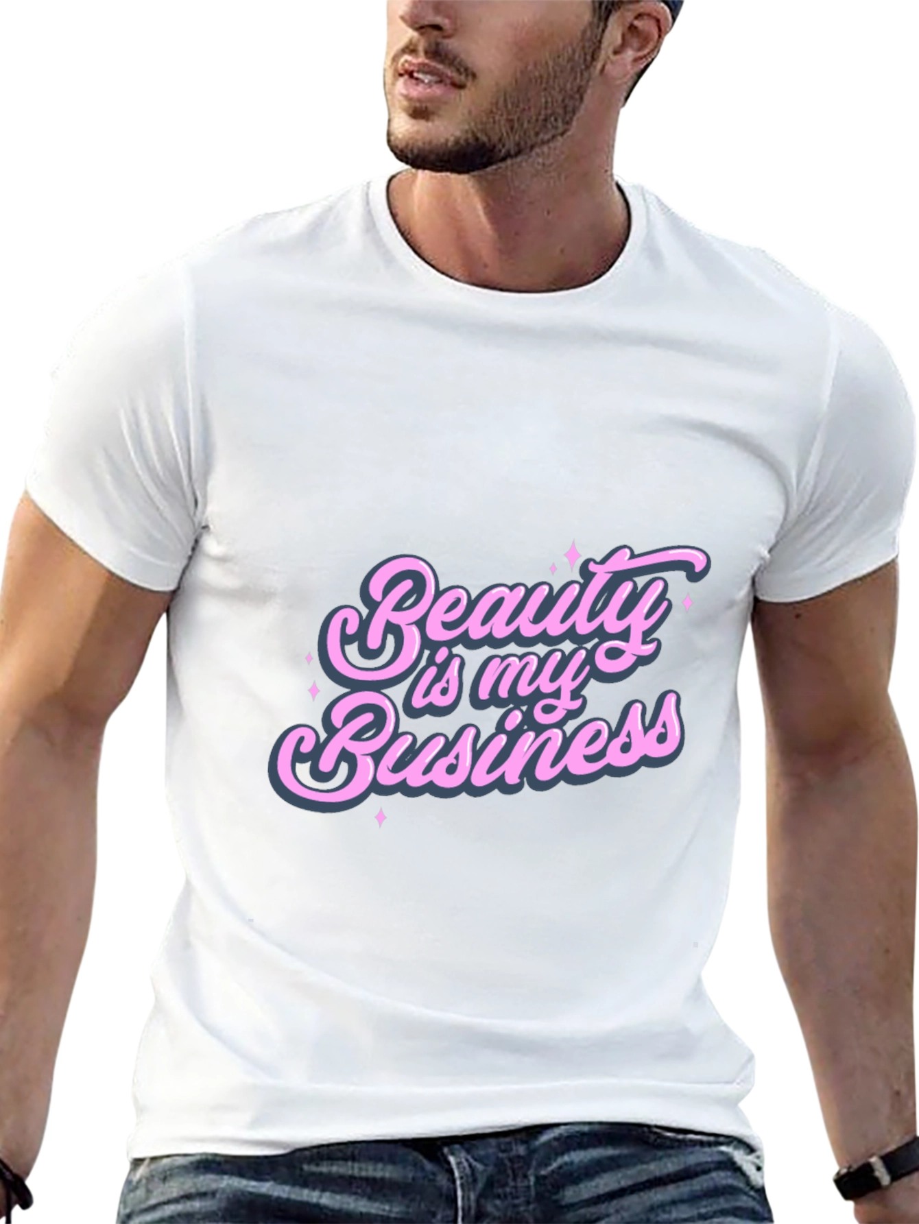 Black Beauty is My Business Black Graphic Tee view 13