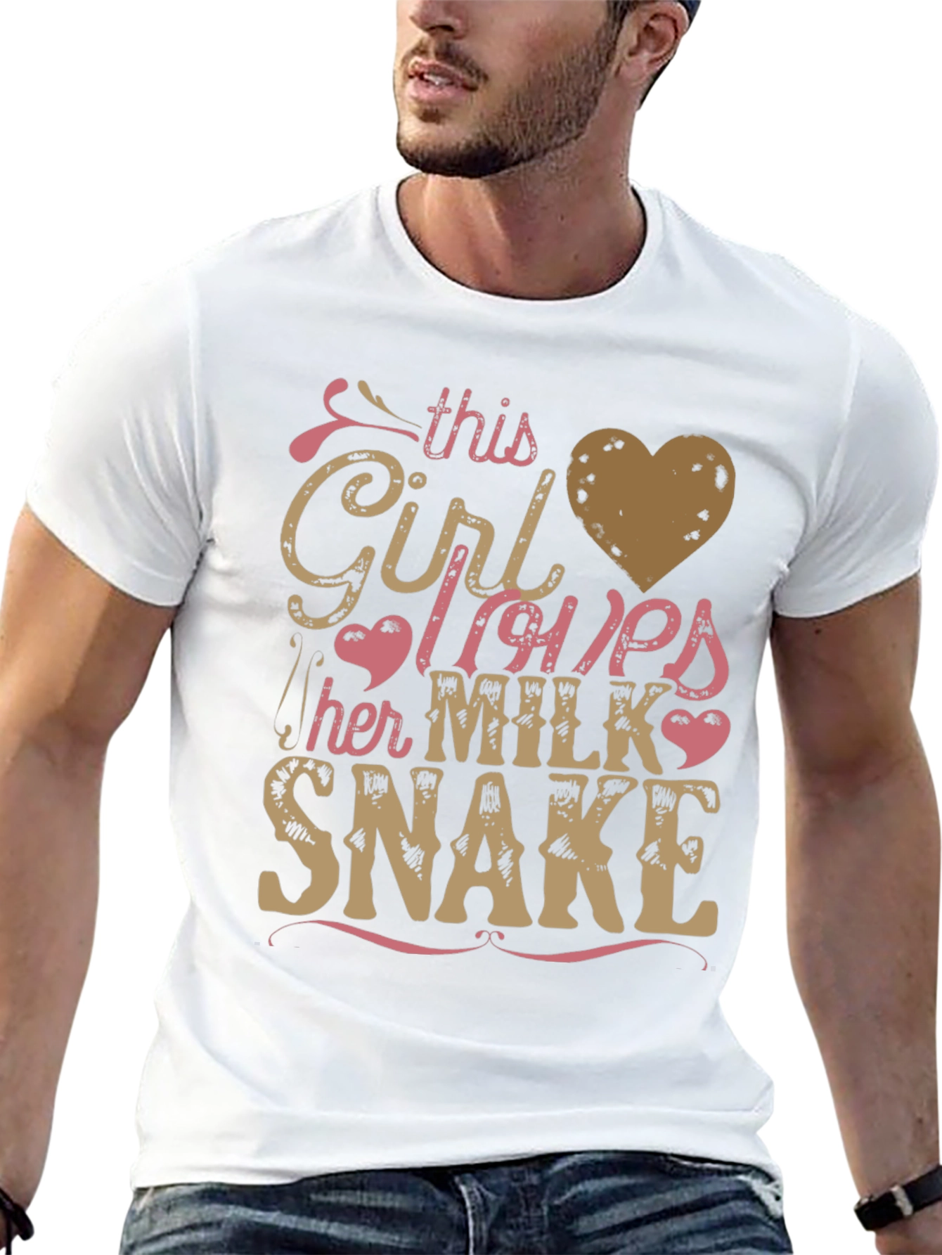 Black Girl Loves Milk Snake T-Shirt view 13
