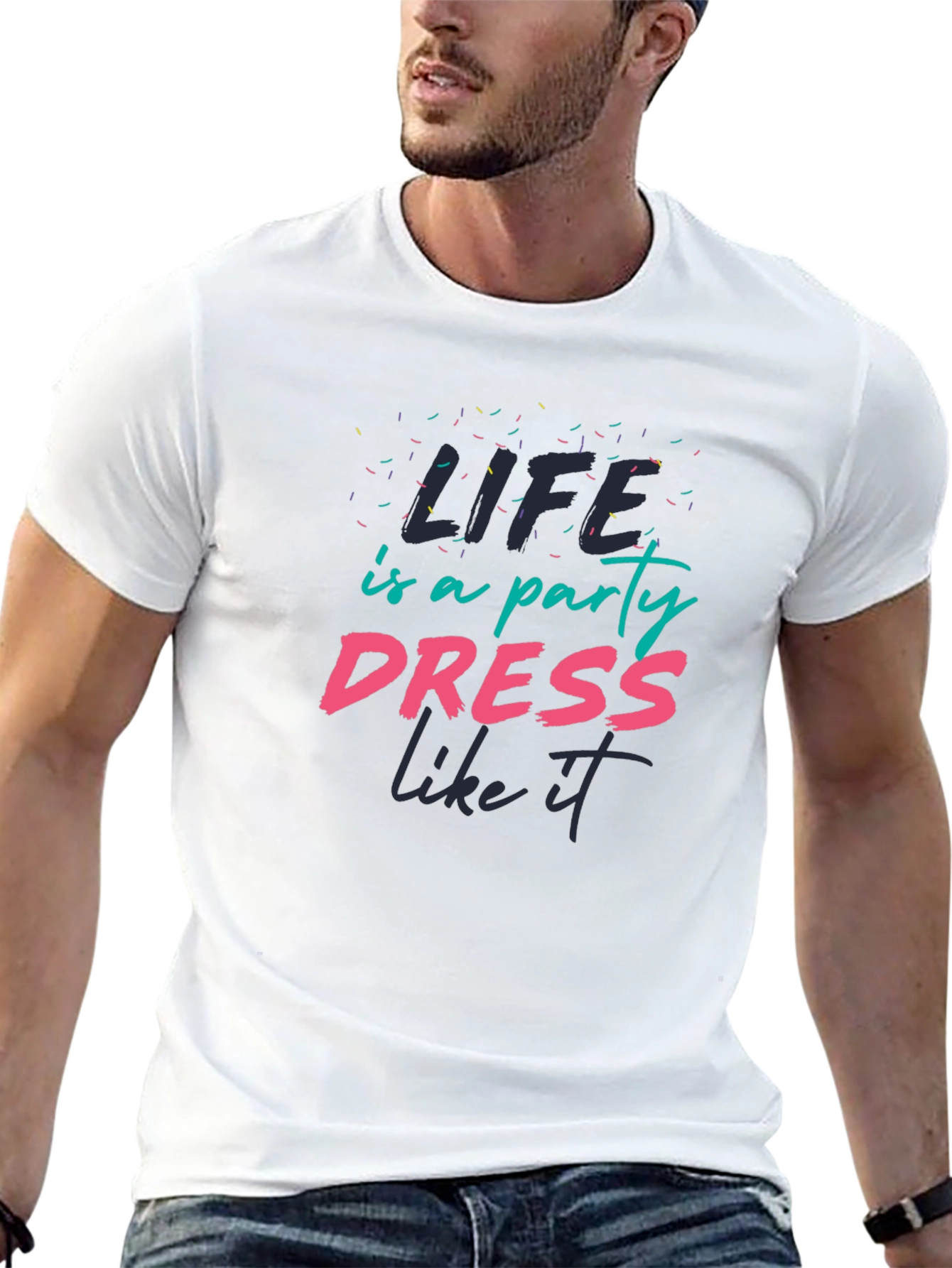 Black Life is a Party T-Shirt - Dress Like It! view 13