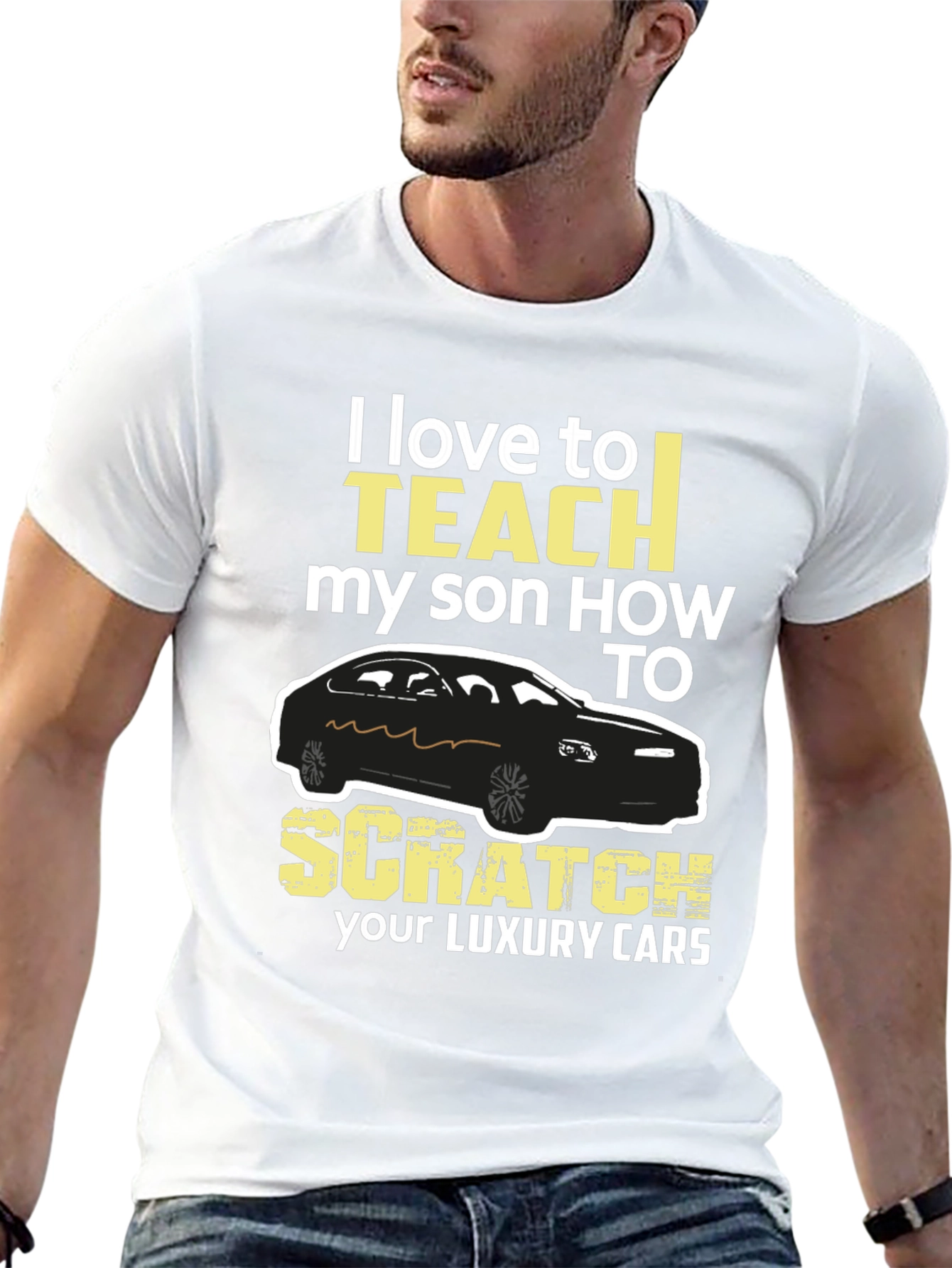 Black I Love To Teach My Son T-Shirt view 13