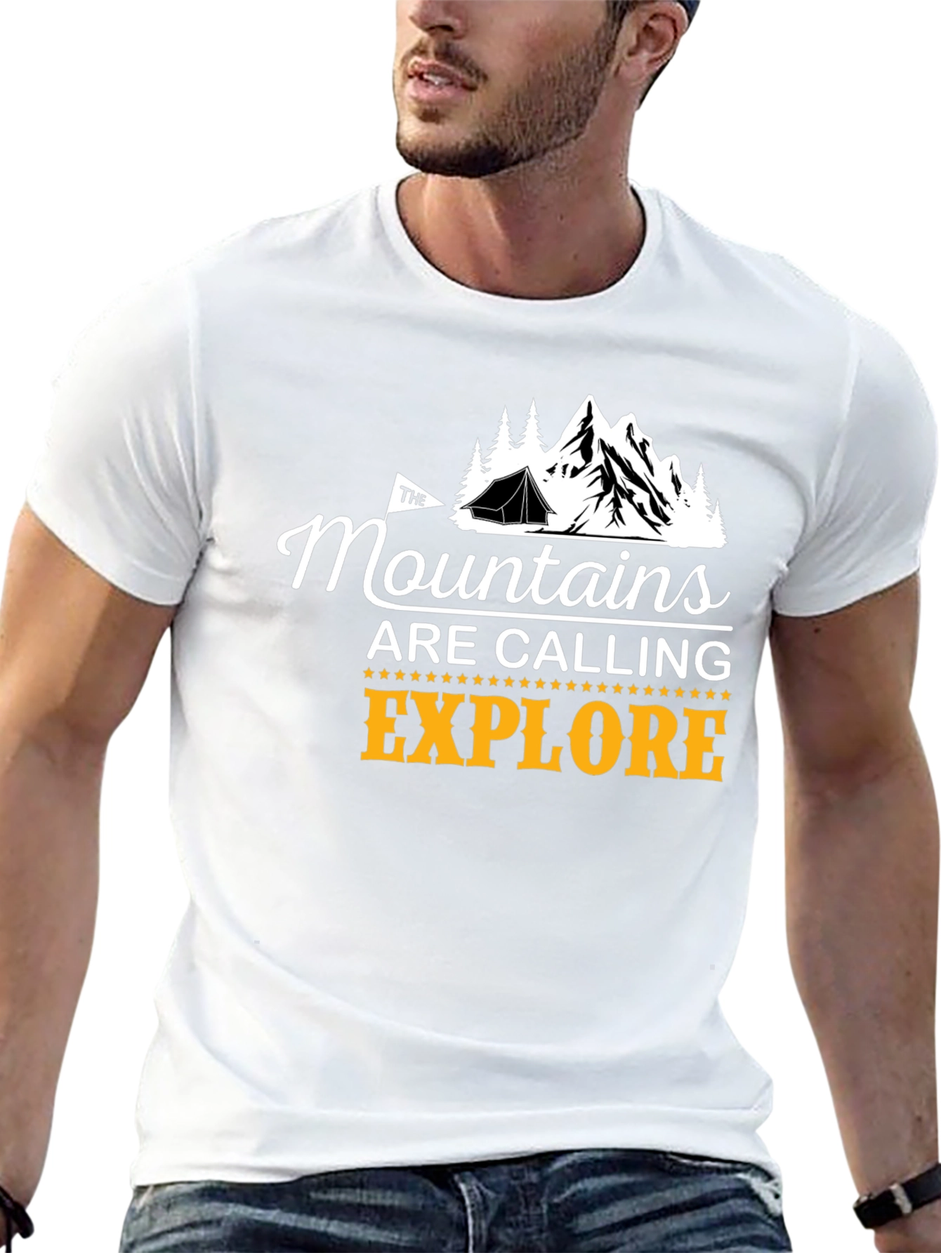 Black Mountains Are Calling Graphic Tee view 13
