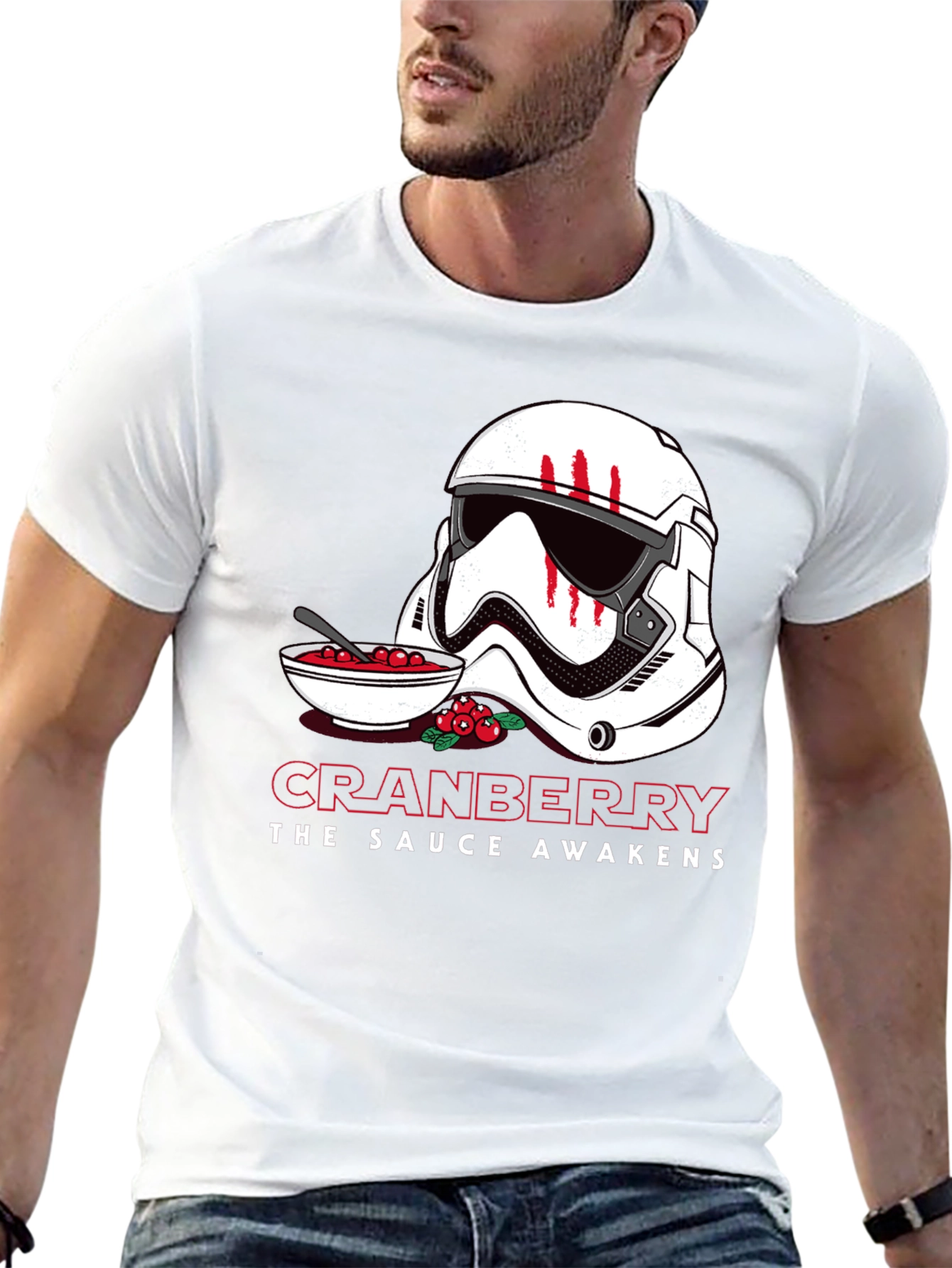 Black Cranberry The Sauce Awakens T-Shirt view 13