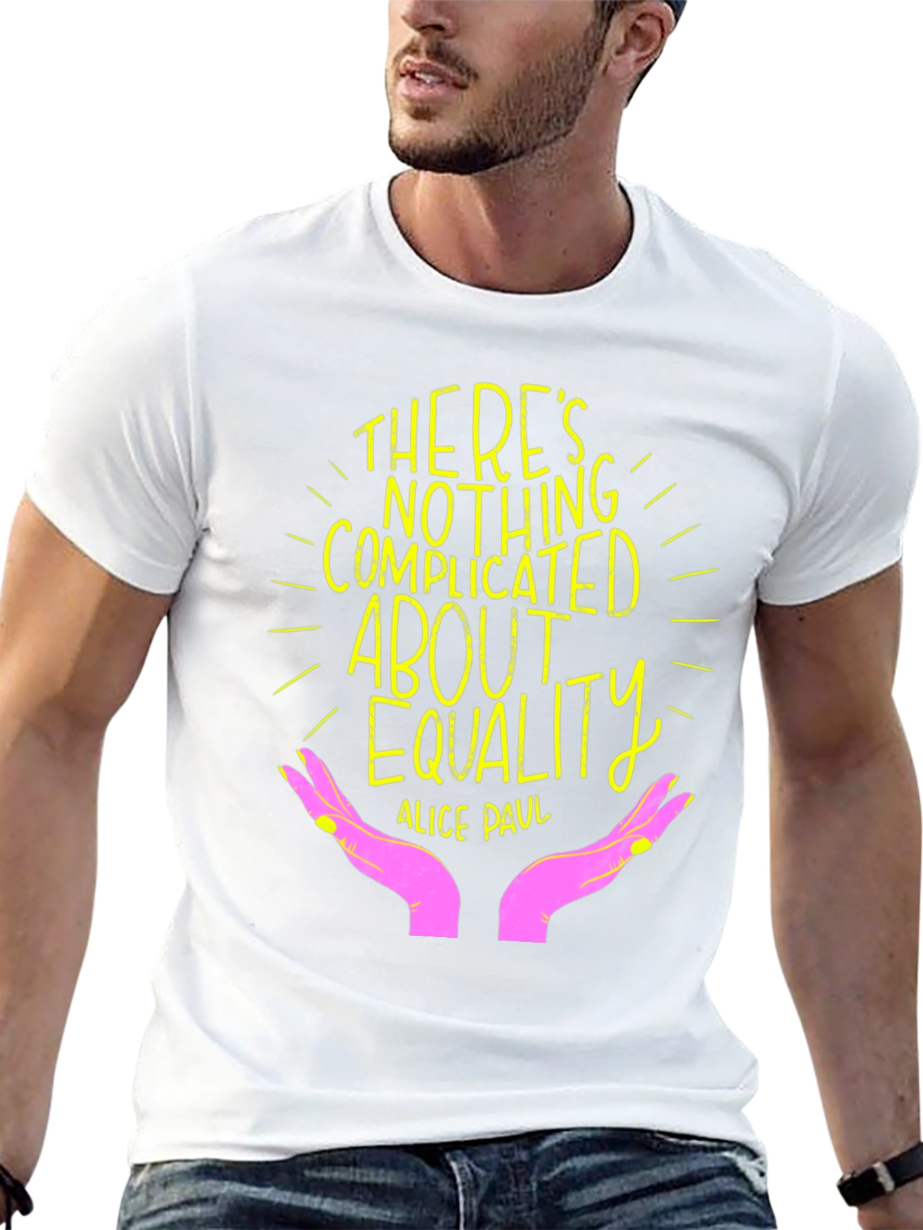 Black Equality T-Shirt - Empowering Statement Tee view 13