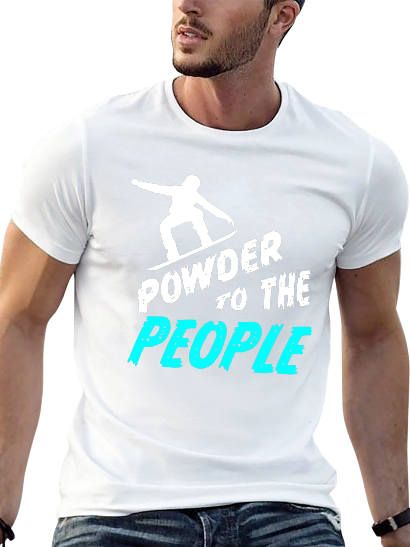 Black Powder to the People Black Graphic Tee view 13
