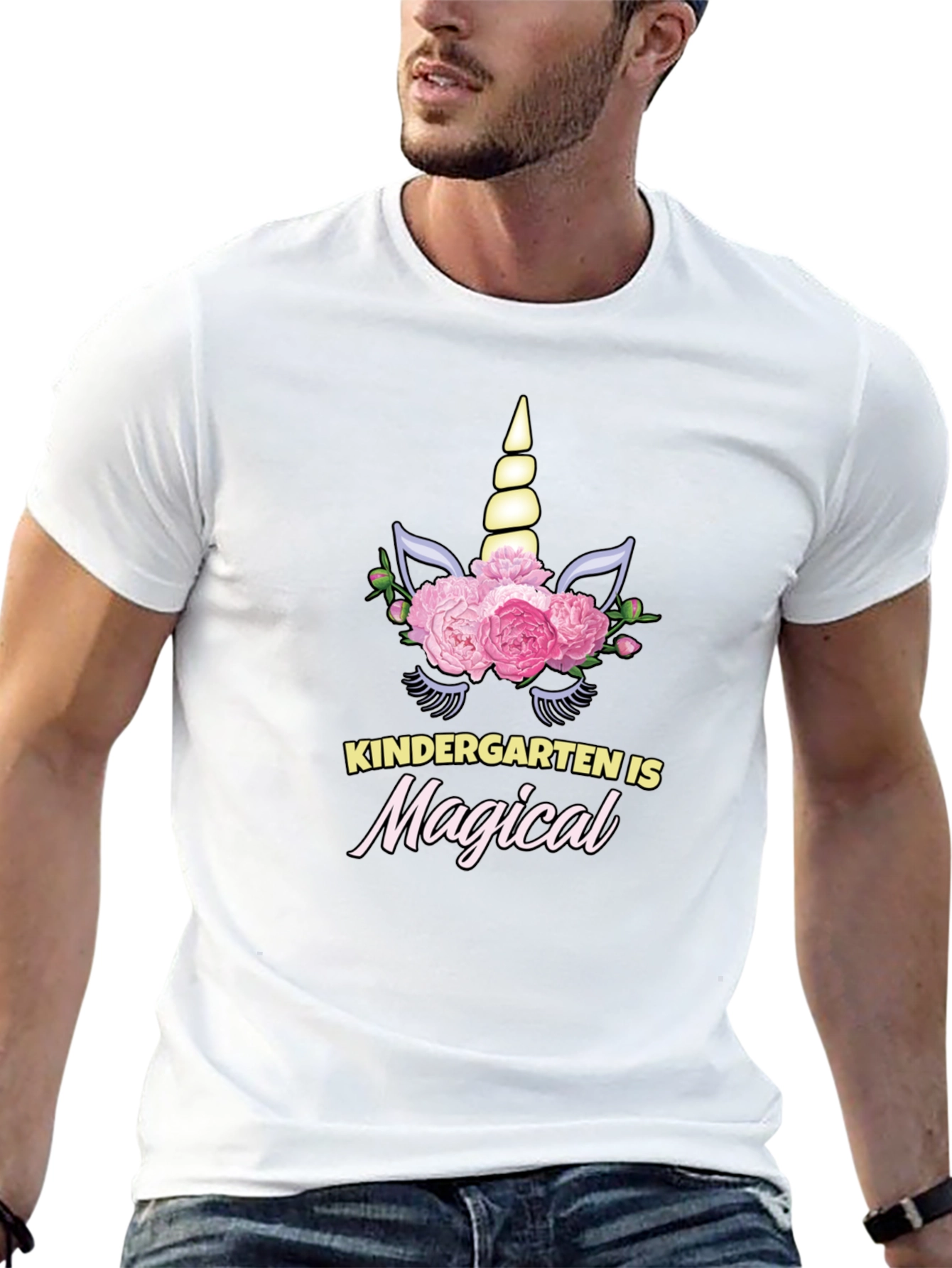 Kindergarten Teacher Unicorn T-Shirt - 13