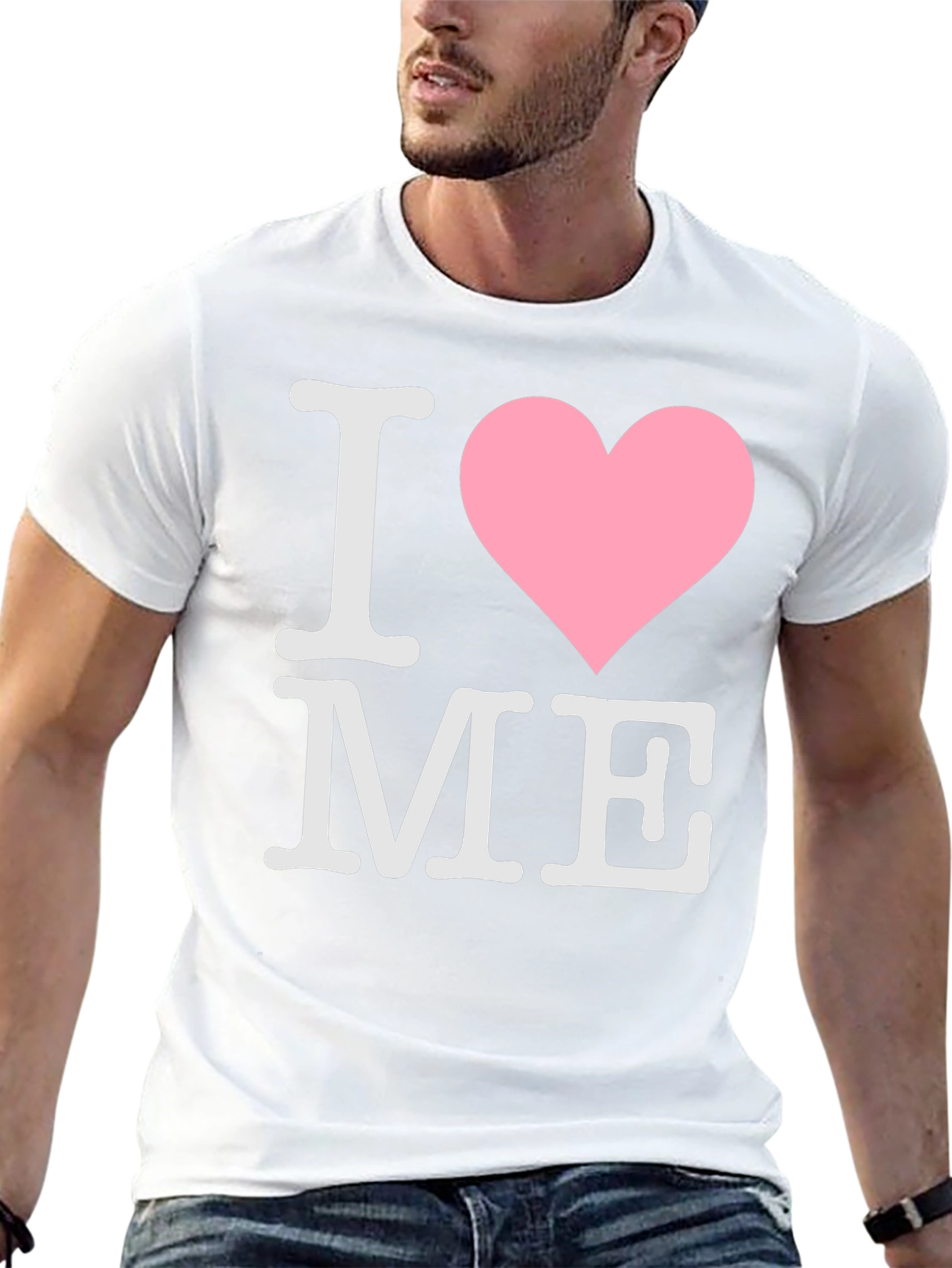 Black I Heart ME Graphic Tee - Black T-Shirt view 13