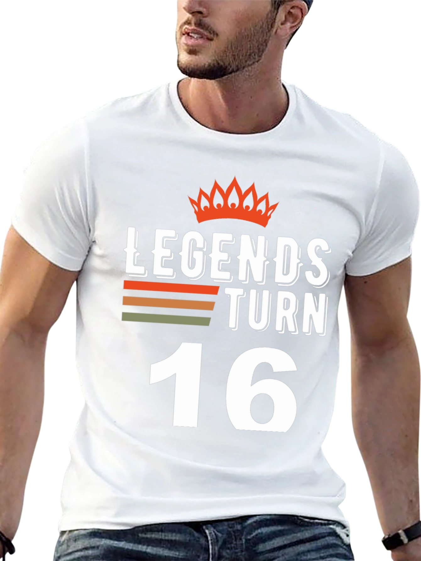 Black Legends Turn 16 Black T-Shirt view 13