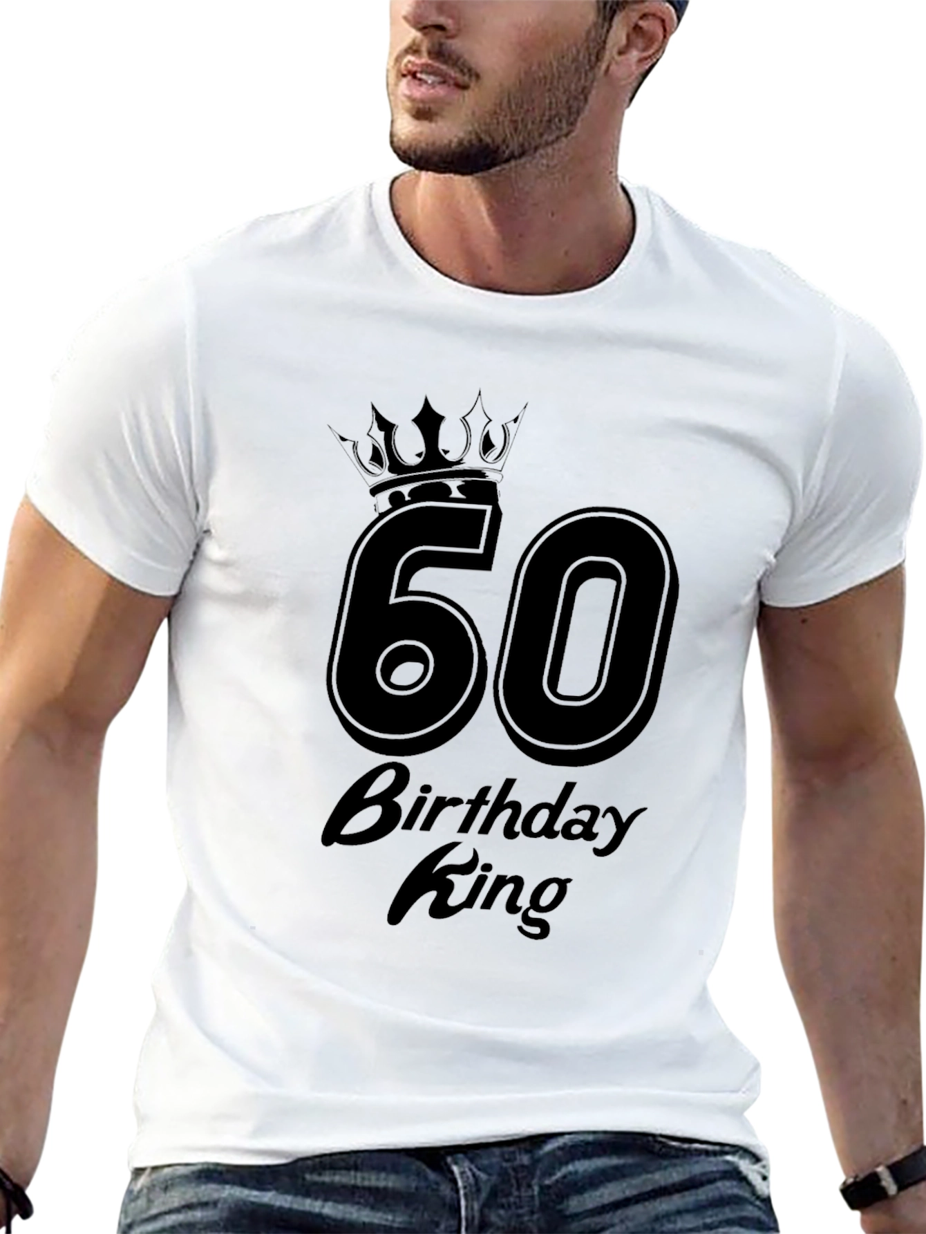 60th Birthday King T-Shirt - 13