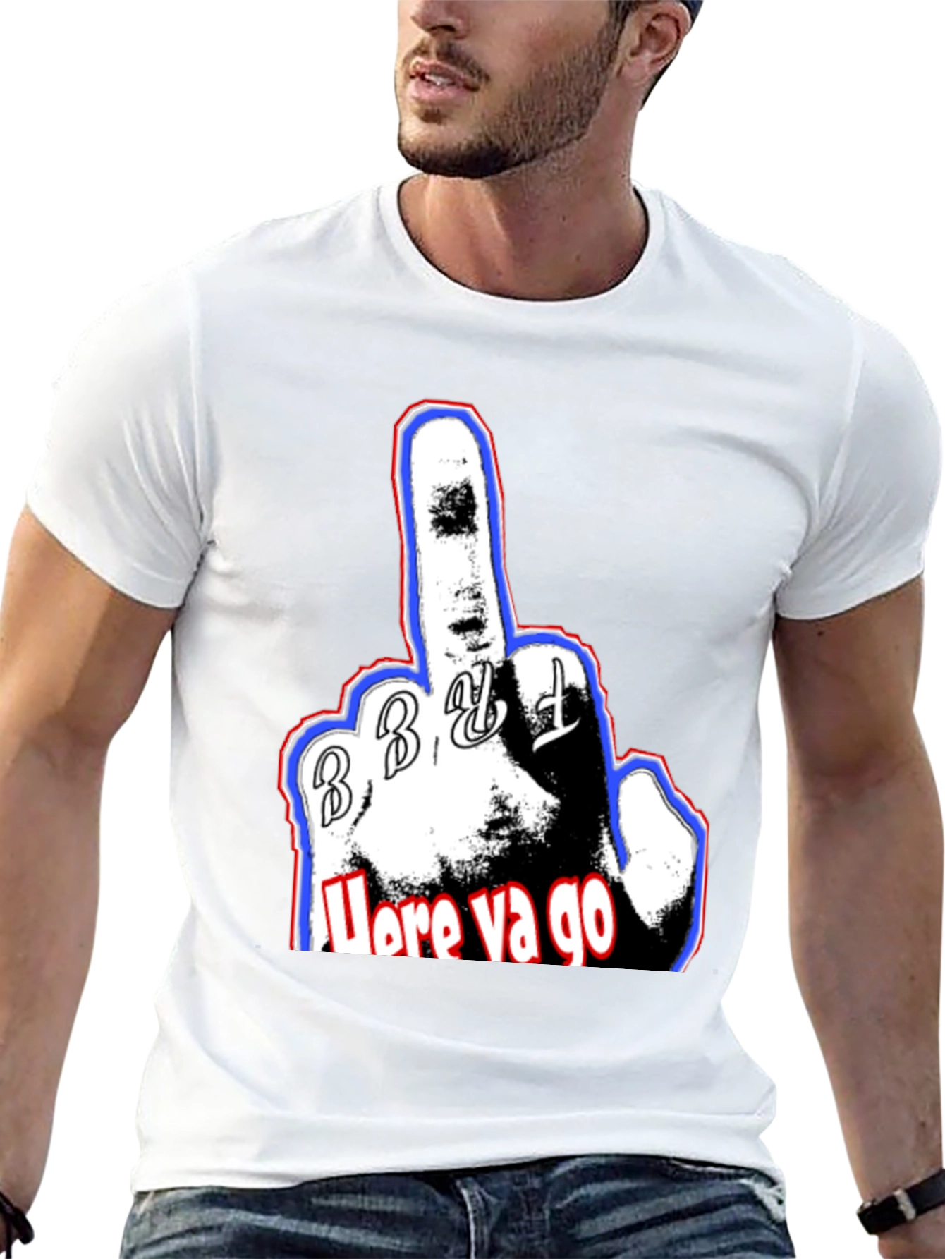 Black Offensive Funny T-Shirt view 13
