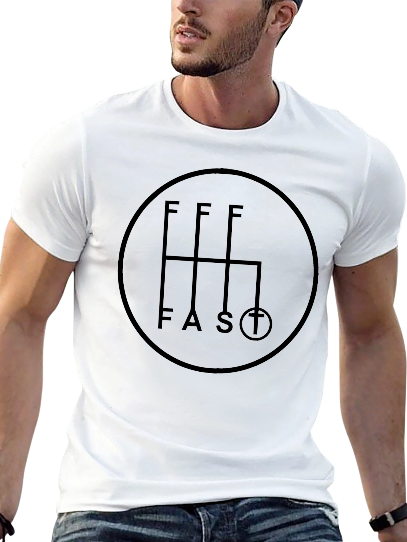 Fast Gear Shift T-Shirt - Black - 13