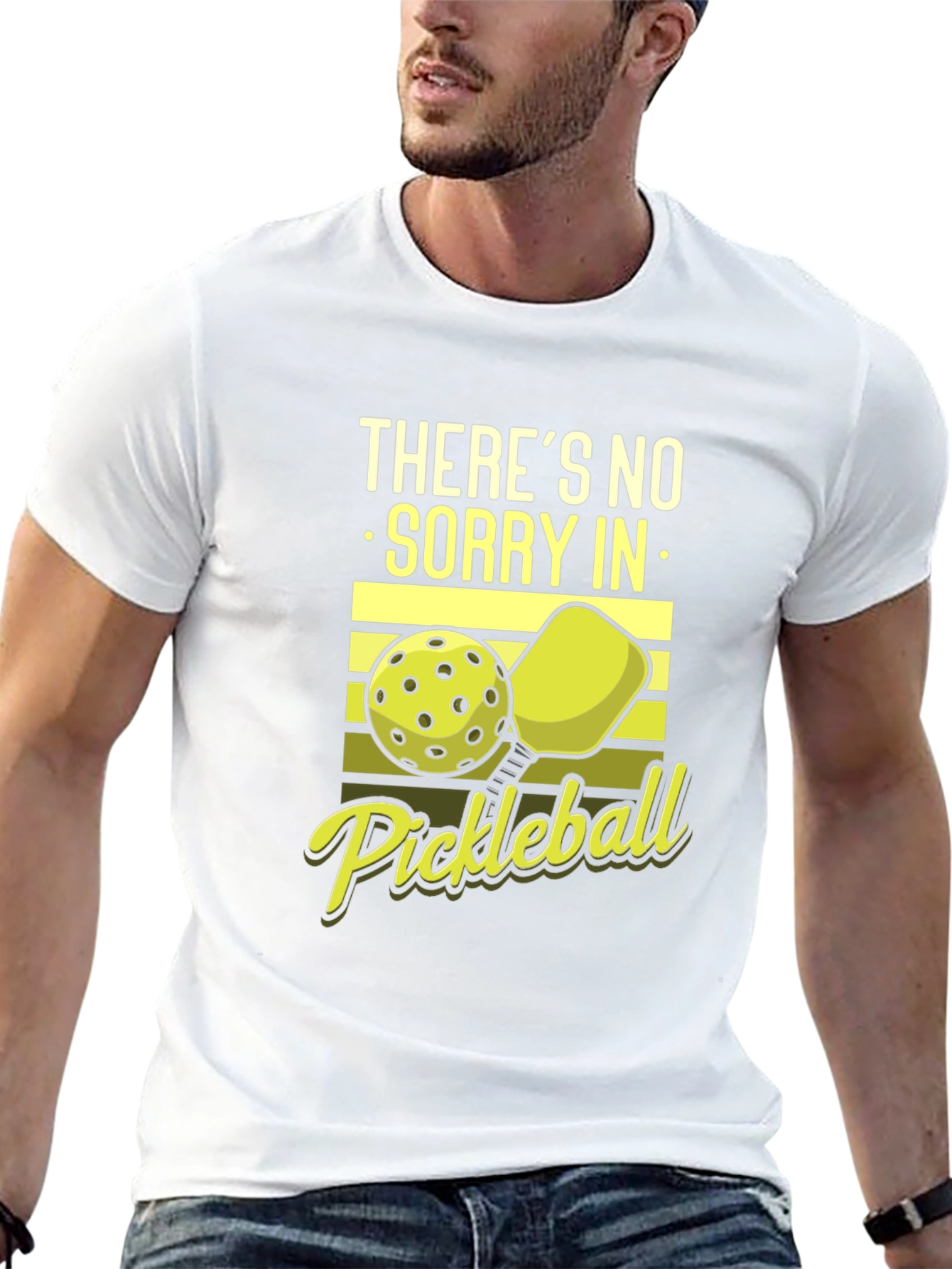 Black Pickleball T-Shirt - Funny Sports Tee view 13