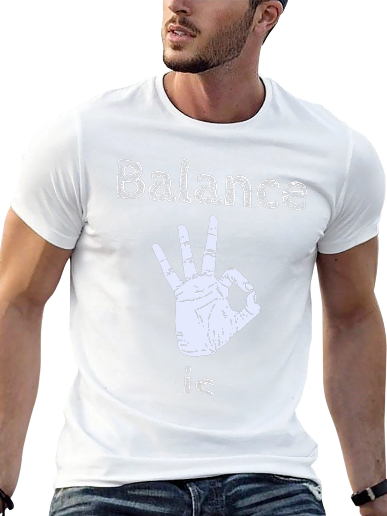 Black Balance is Okay T-Shirt view 13