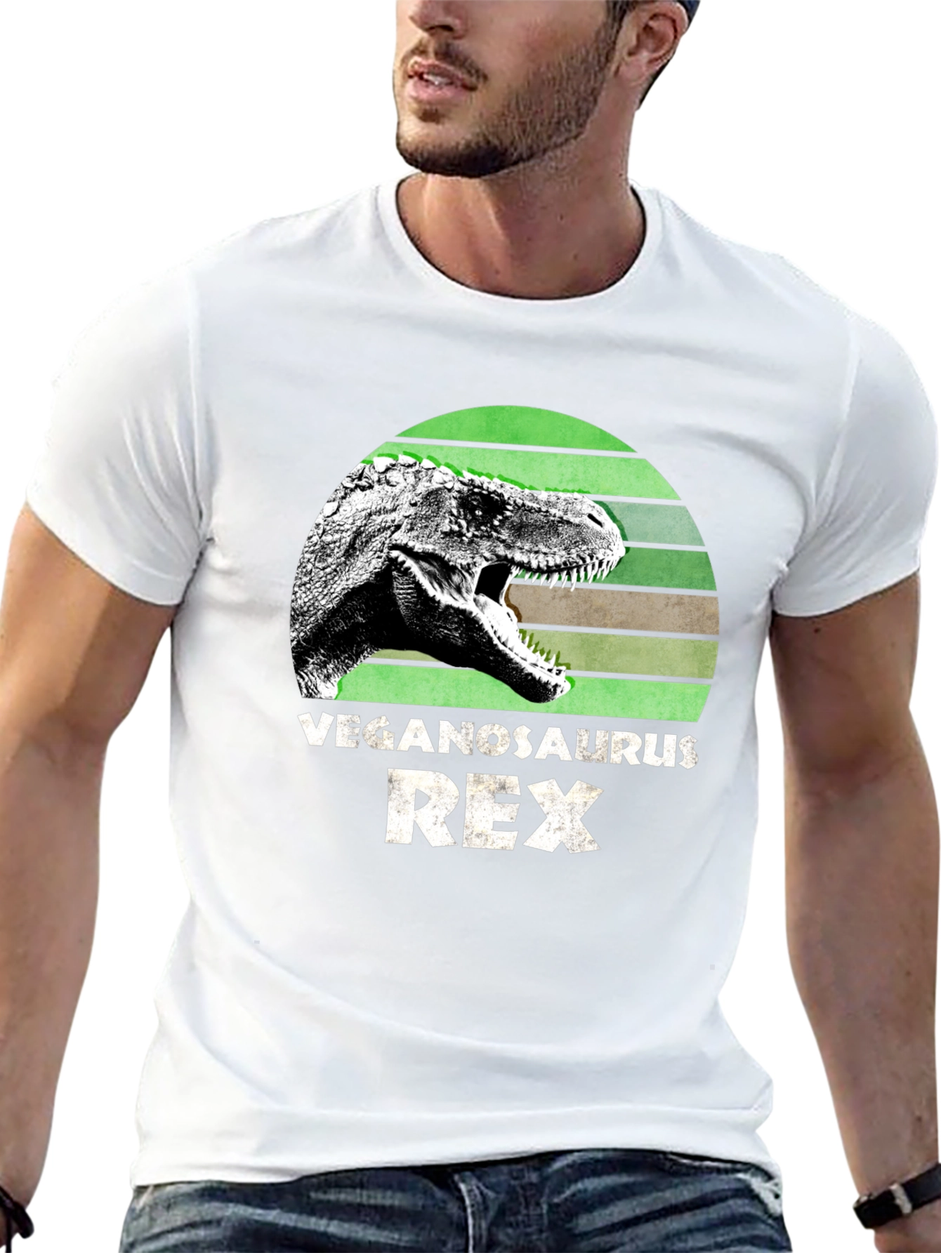 Vegan T-Rex Graphic Tee - 13