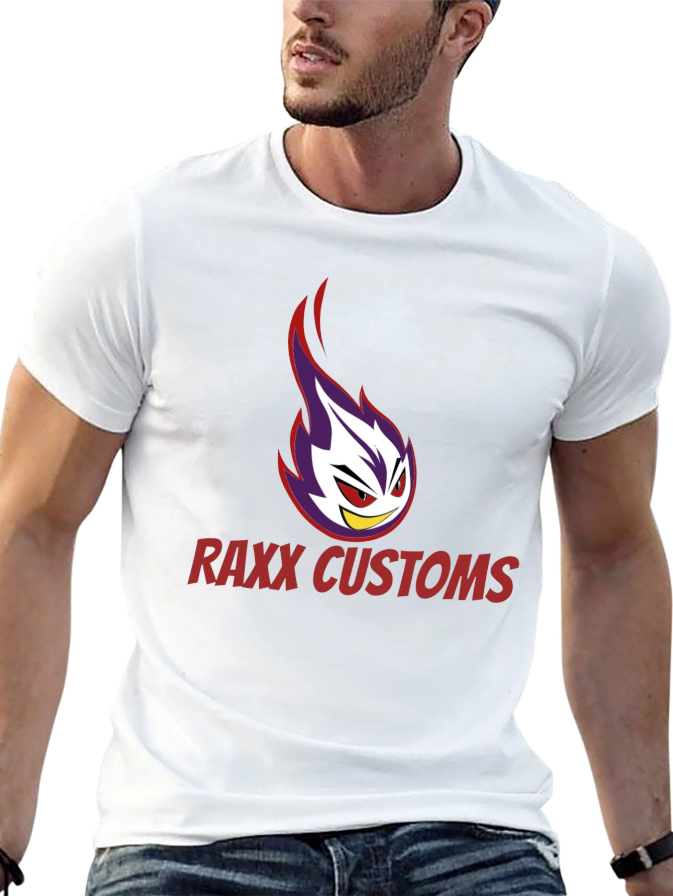Black Raxx Customs Graphic Tee - Bold Design, Comfortable Fit view 13