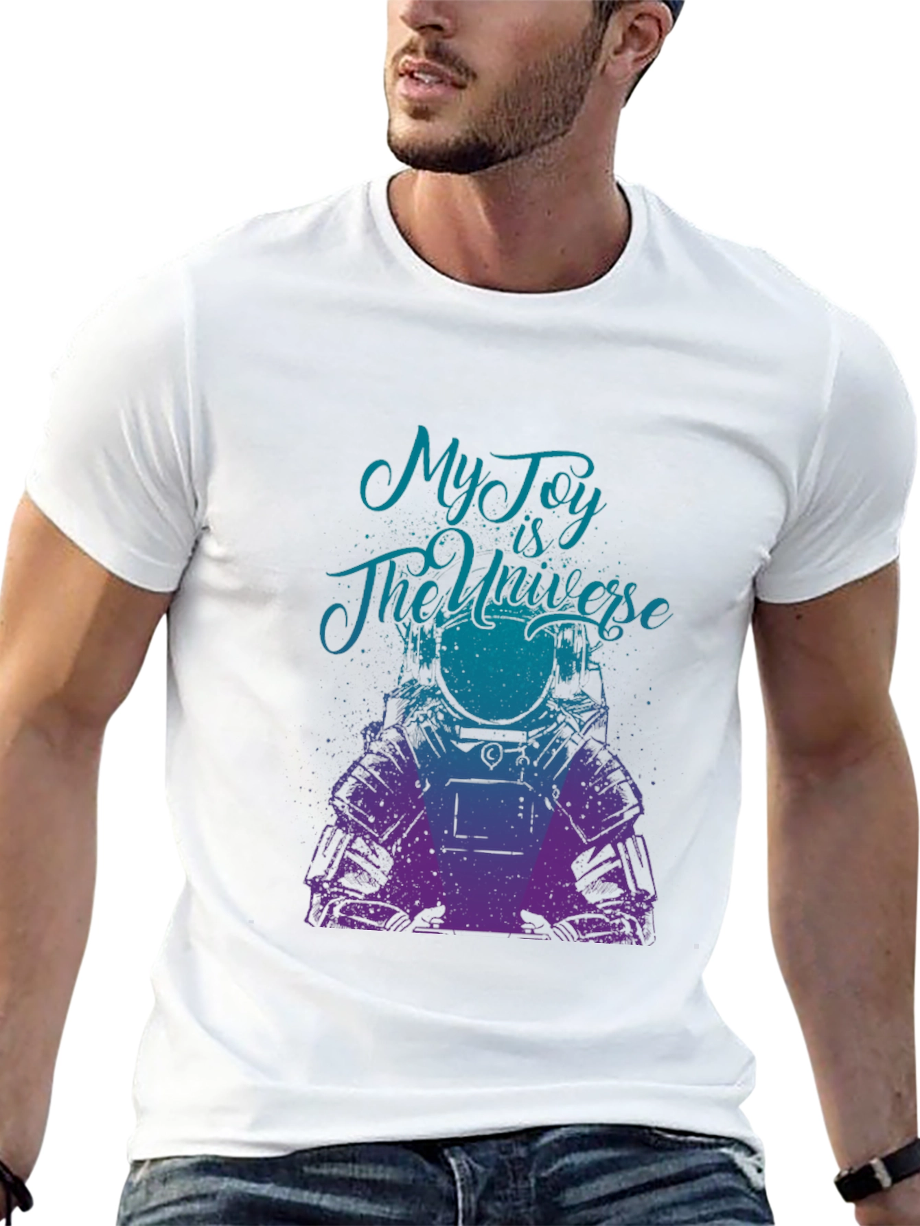 Black My Joy is the Universe Graphic T-Shirt view 13