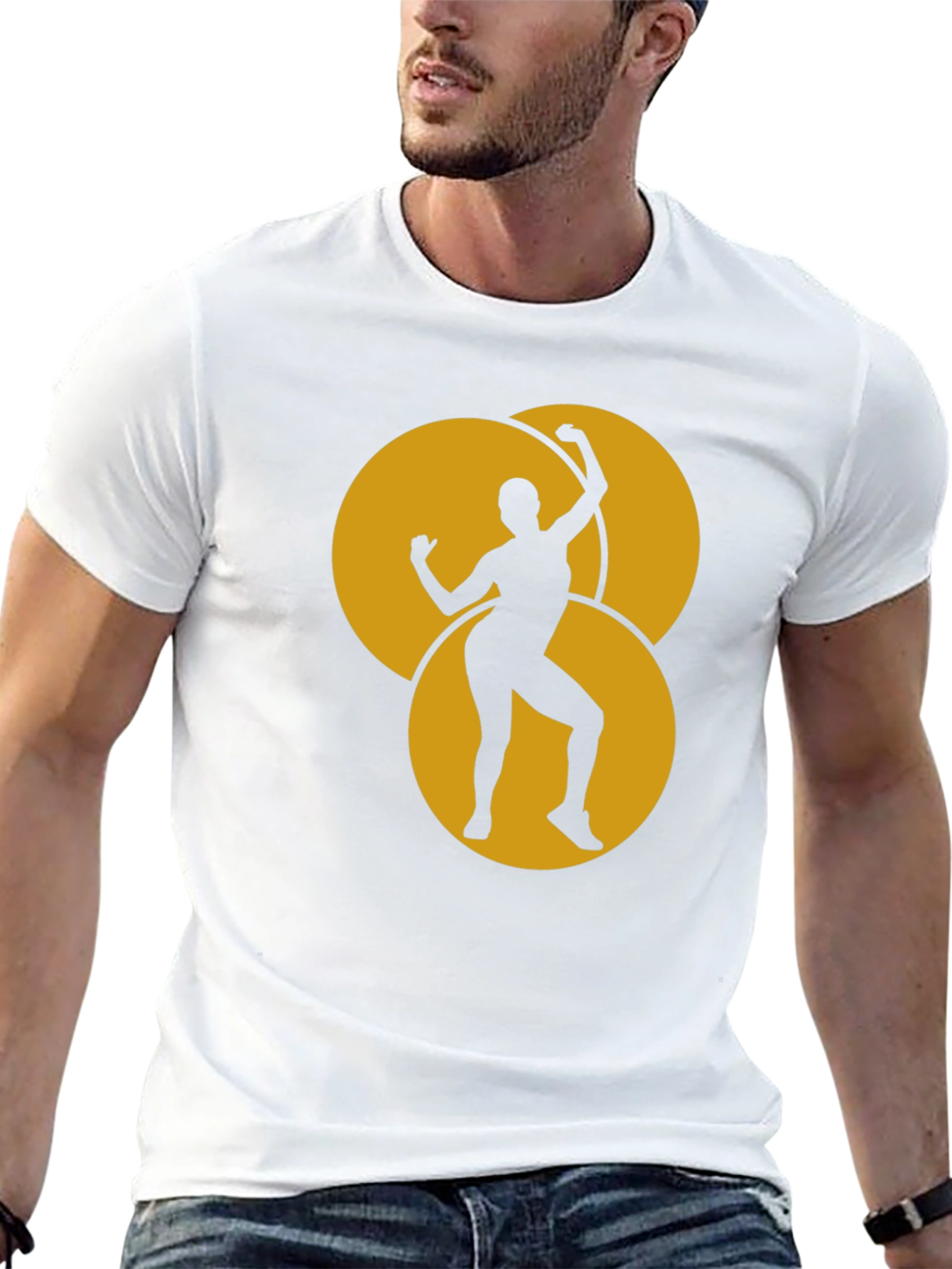 Black Dancing Woman Graphic Tee view 13