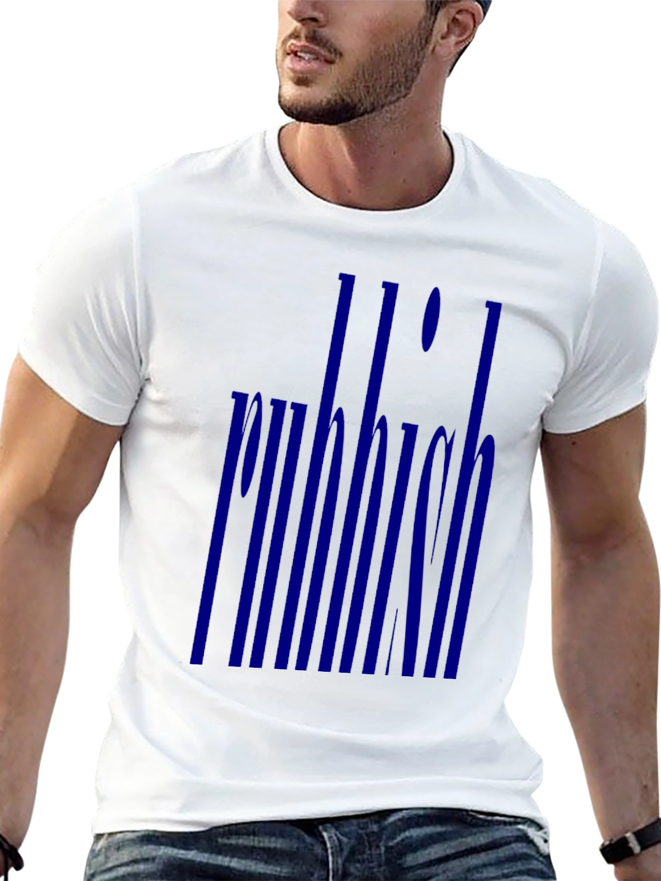 Black Rubbish Graphic Print T-Shirt - Black view 13