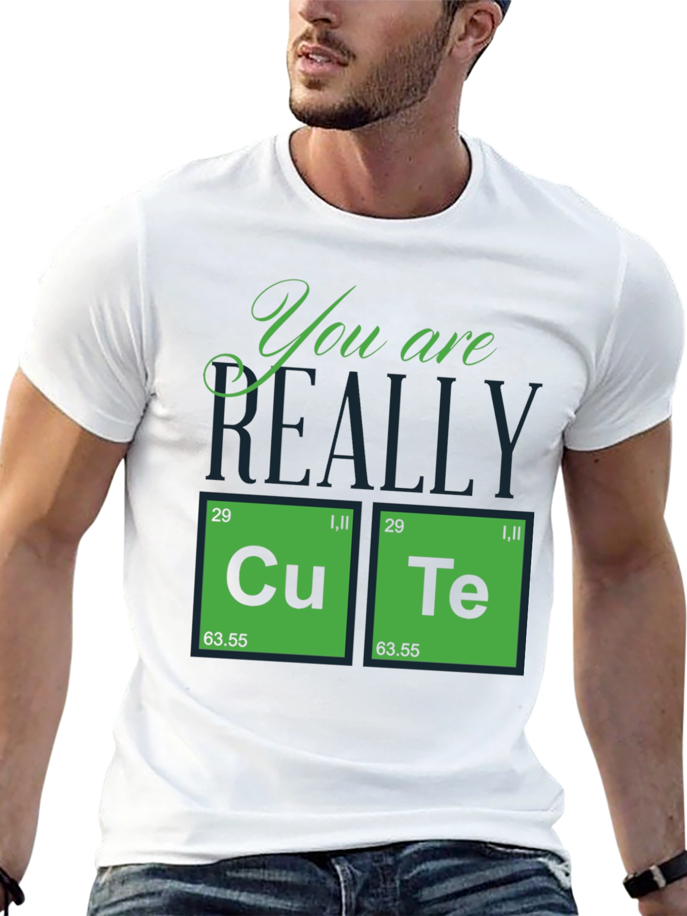 Black Cute Element T-Shirt Funny Chemistry Tee view 13