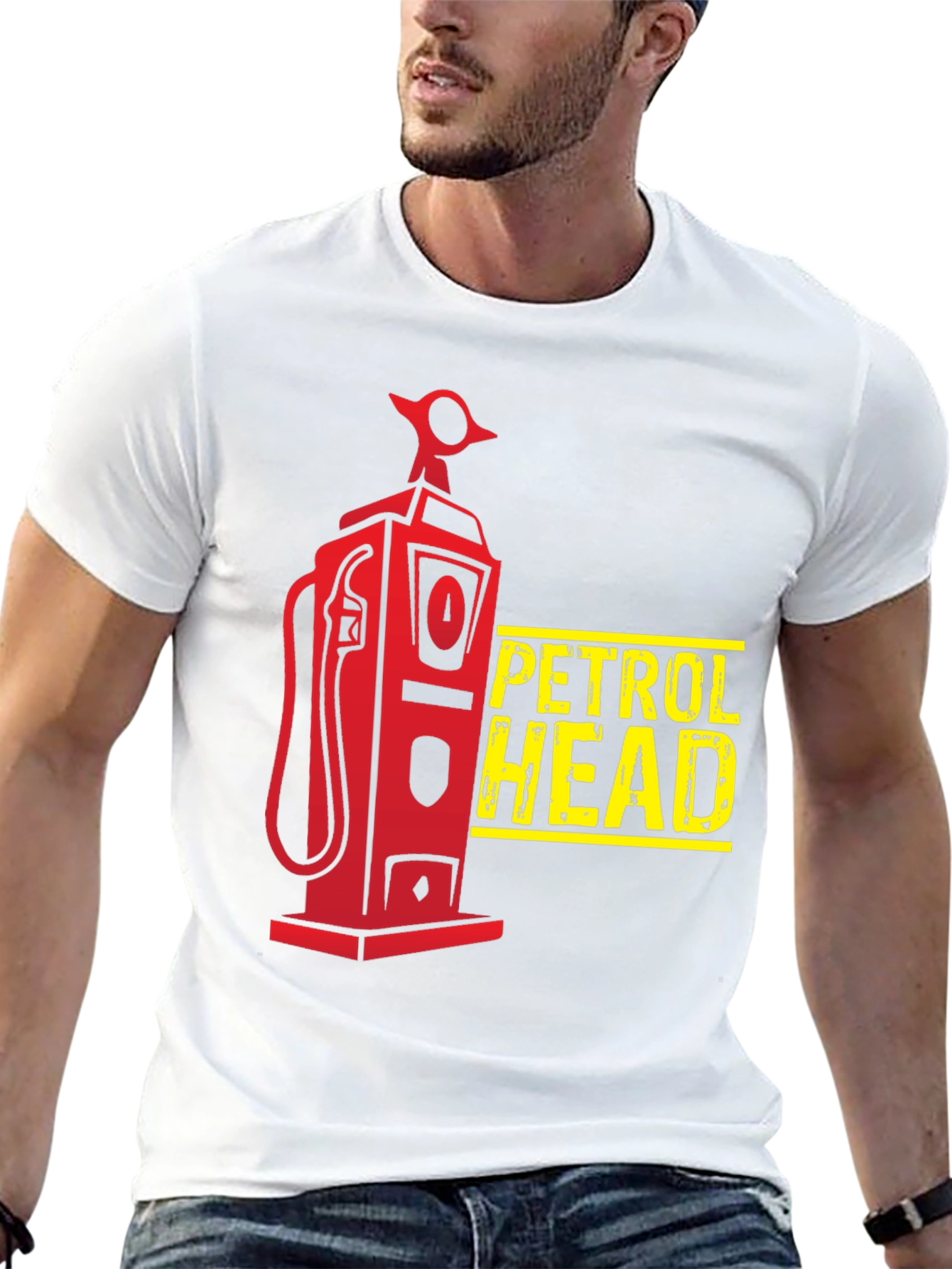 Black Petrol Head Graphic Tee - Black Cotton view 13