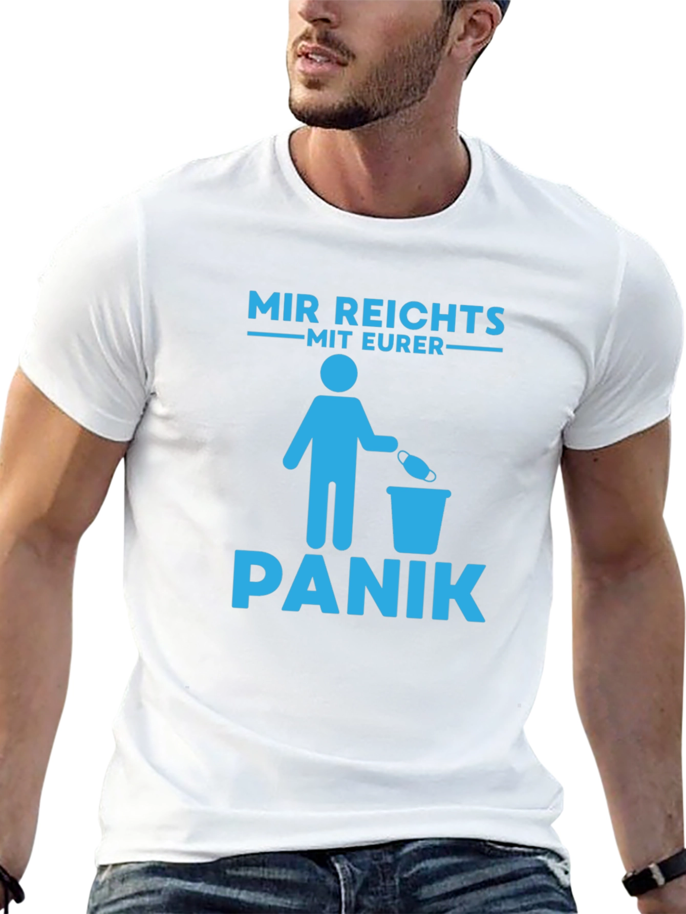 Black Mir Reichts Mit Eurer Panik T-Shirt view 13