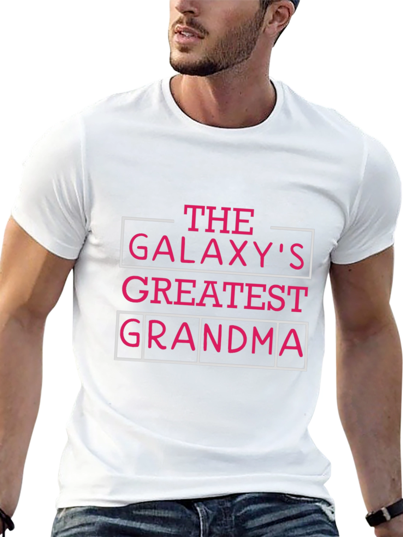 Black Galaxy's Greatest Grandma Black T-Shirt view 13