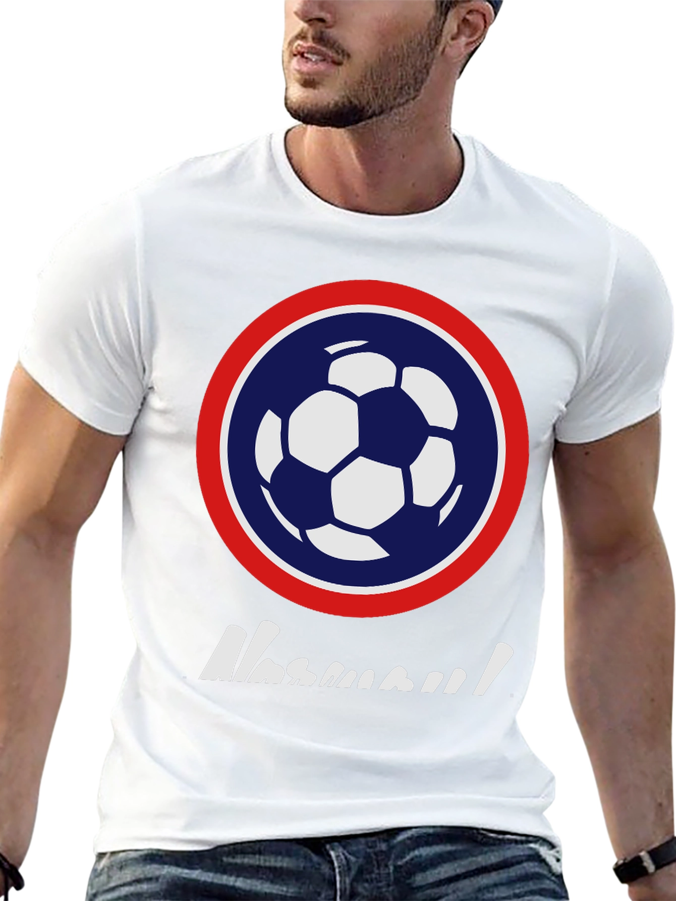 Soccer Ball Graphic Tee - Casual Sportswear - 13