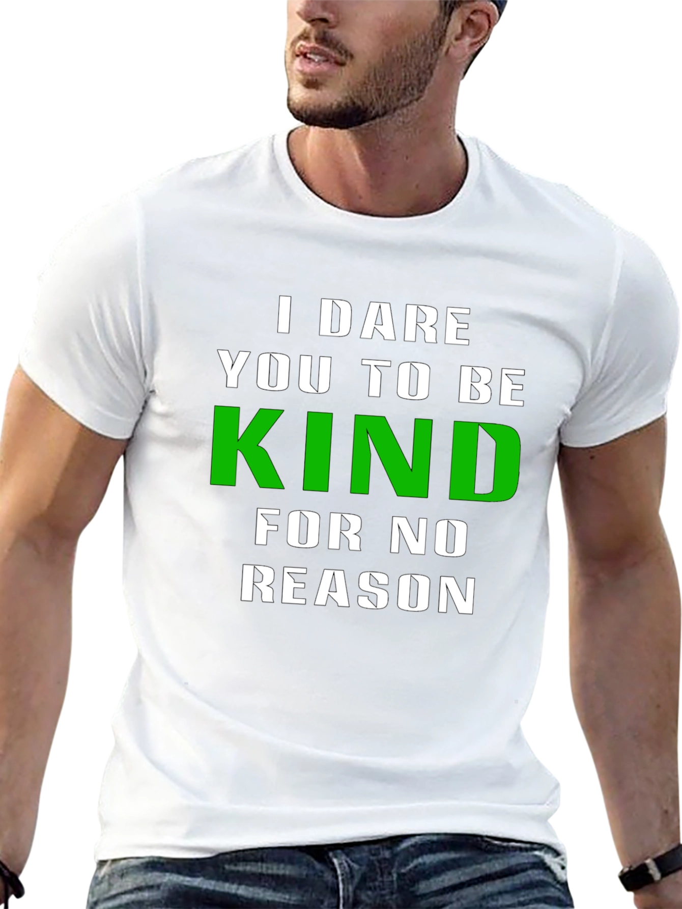 Black Dare to Be Kind Graphic T-Shirt view 13