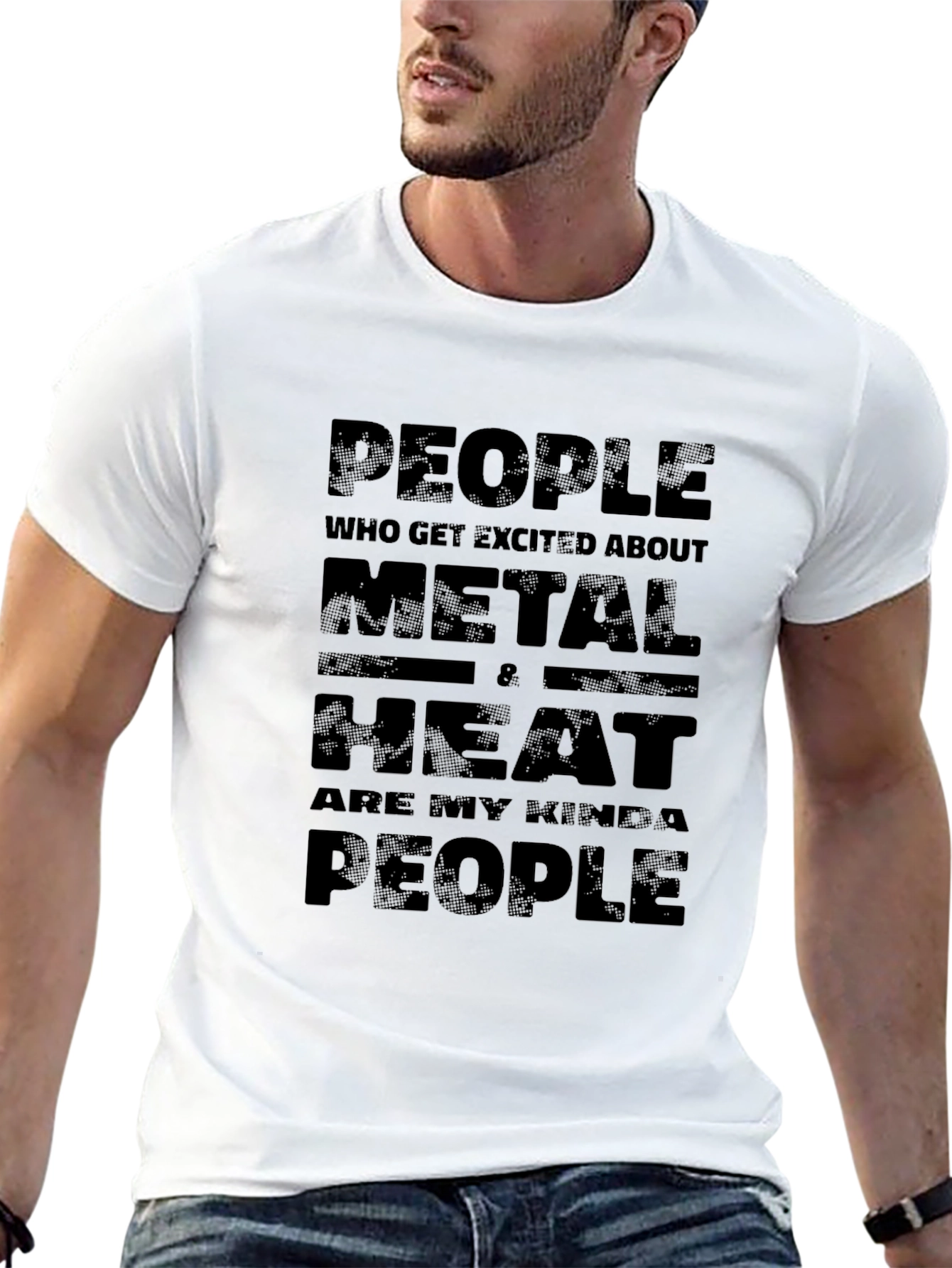 Black Metal & Heat T-Shirt view 13