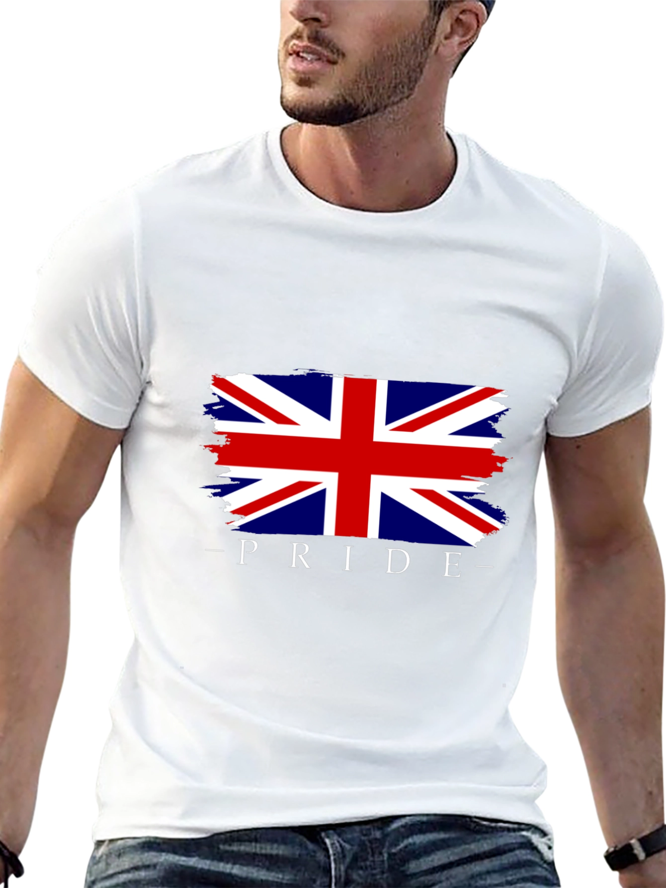 UK Pride Flag Graphic Tee - Stylish Patriotic Shirt - 13