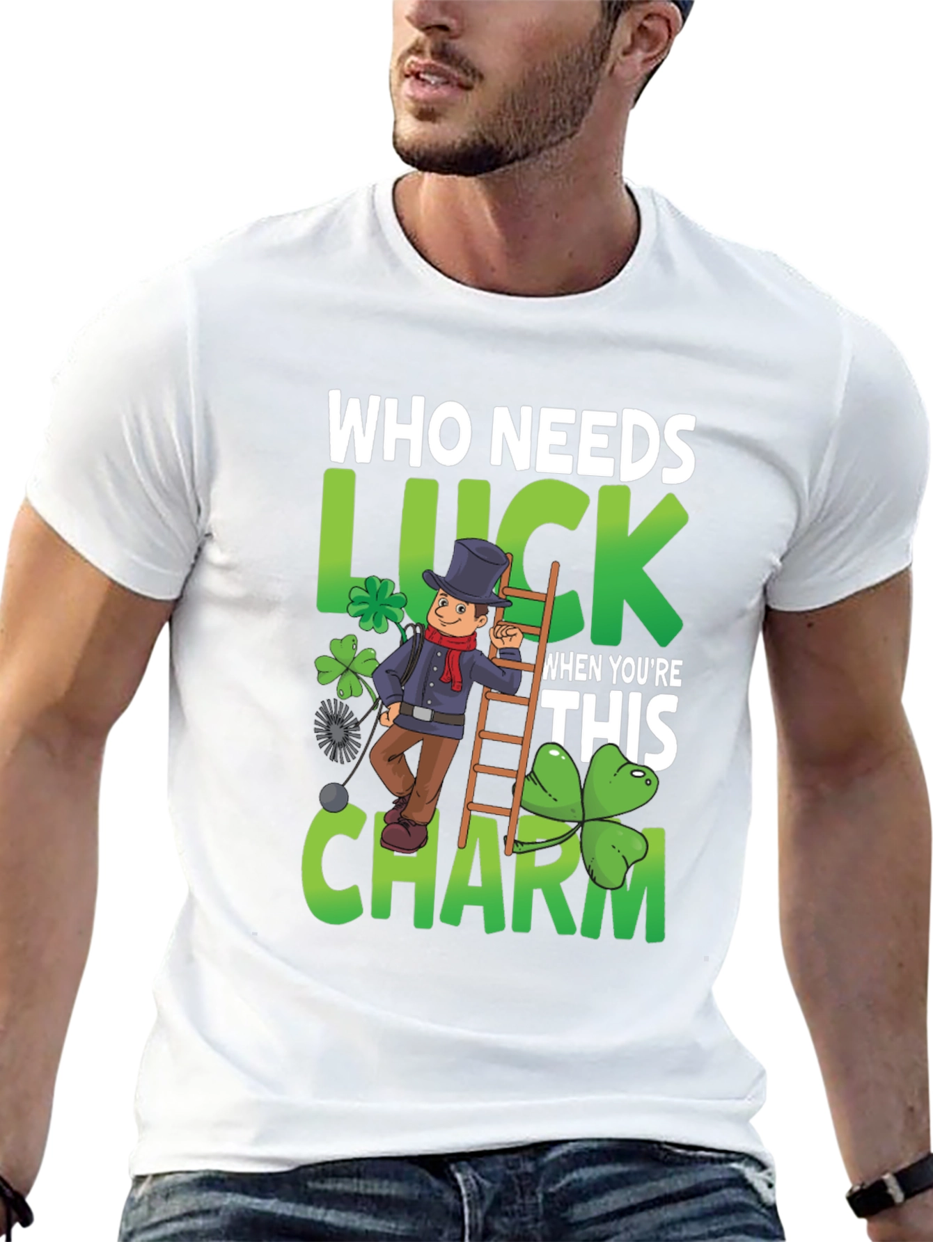 Lucky Charm Graphic T-Shirt - St. Patrick's Day - 13
