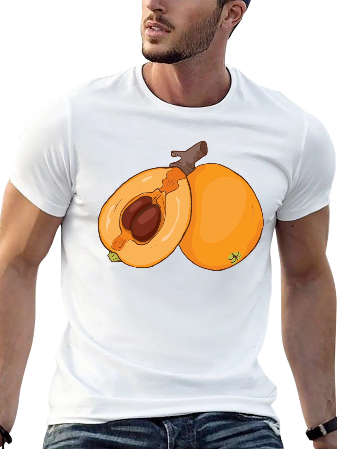 Black Loquat Fruit Graphic Tee - Unique Design, Comfortable Fit view 13