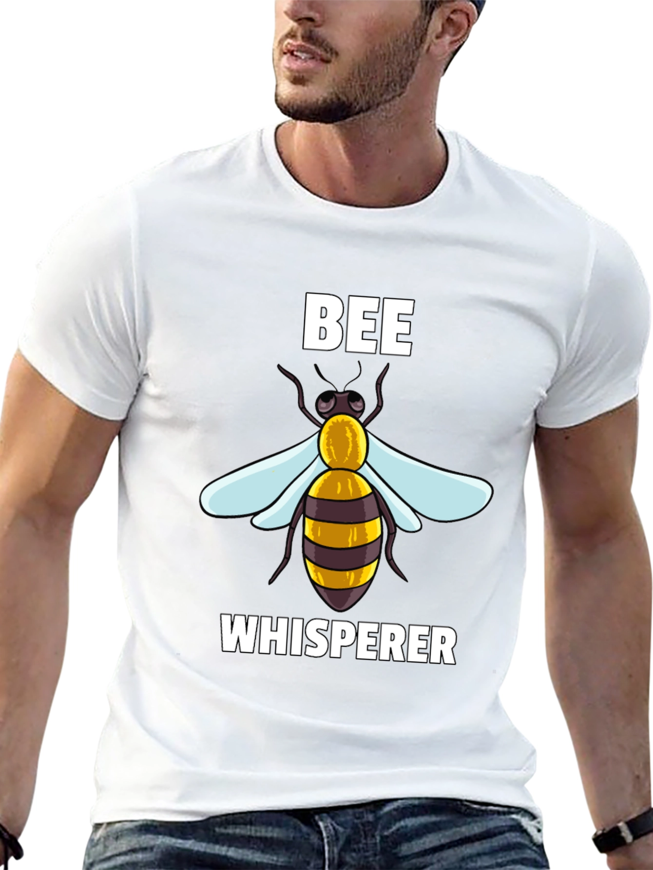 Black Bee Whisperer Graphic T-Shirt view 13