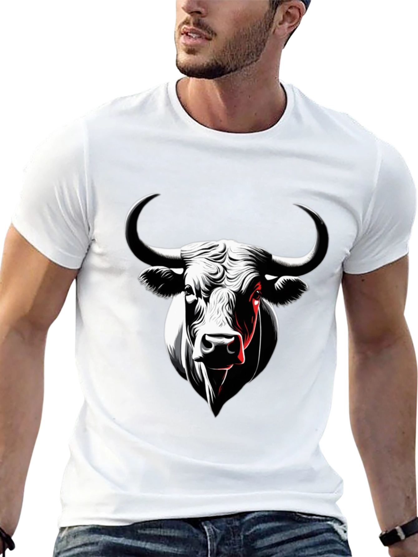 Black Black Bull Graphic Tee view 13