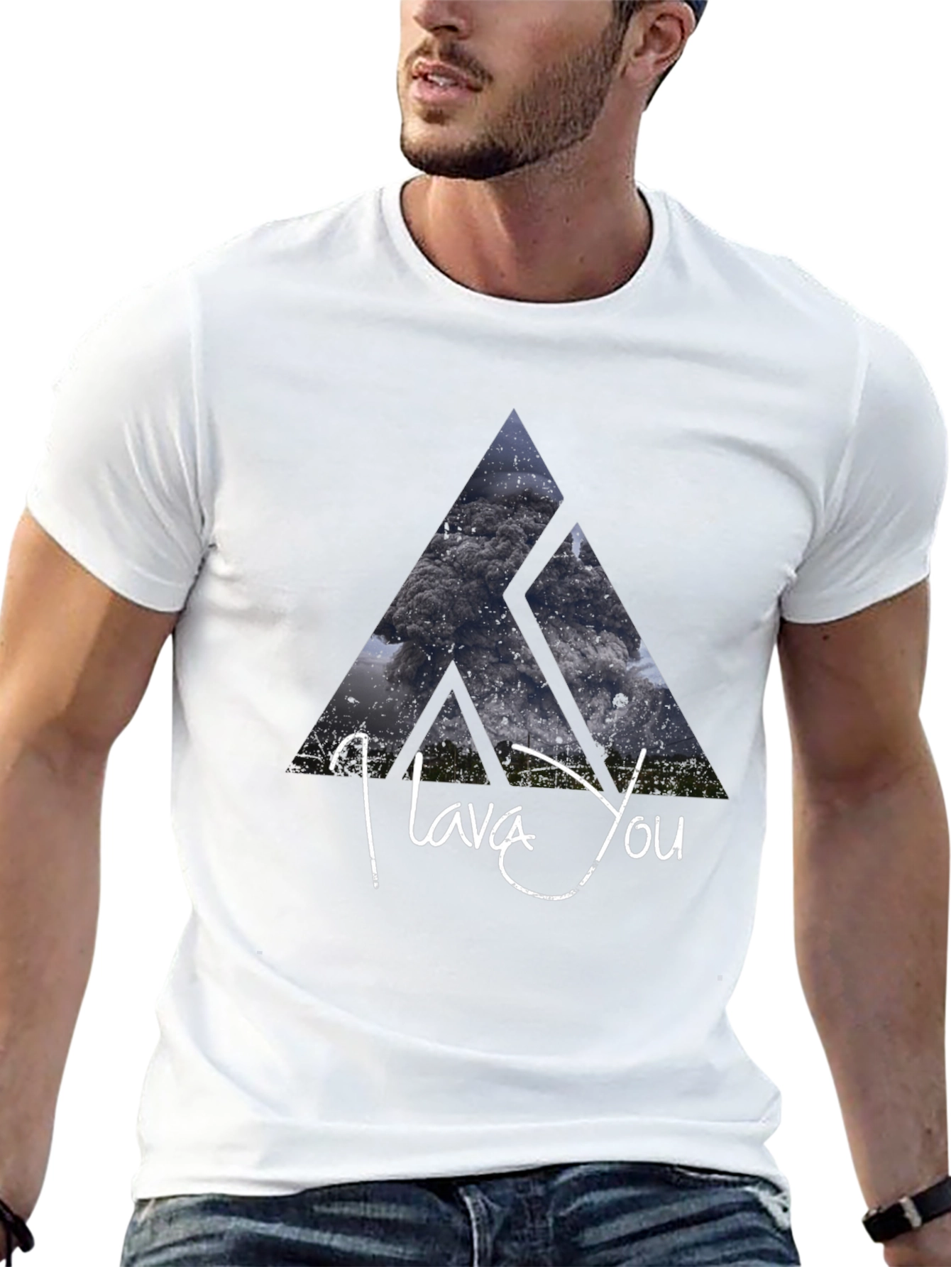 Black I Lava You Graphic Tee - Black view 13
