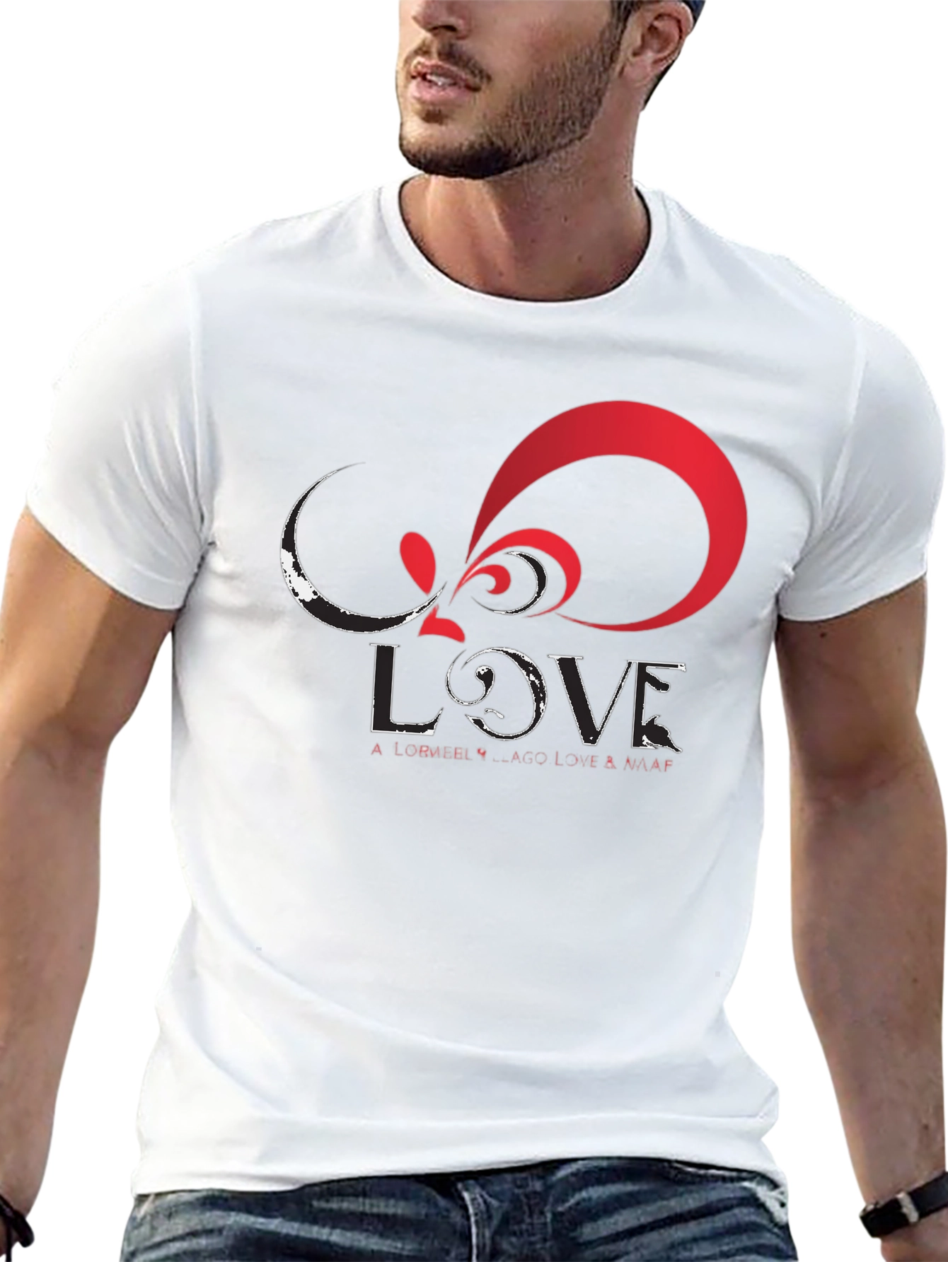 Black Love Chicago Graphic Tee - Stylish Design view 13