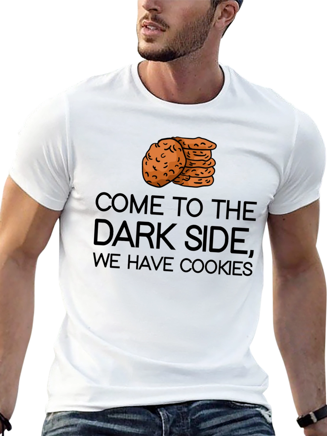 Black Come To The Dark Side T-Shirt view 13