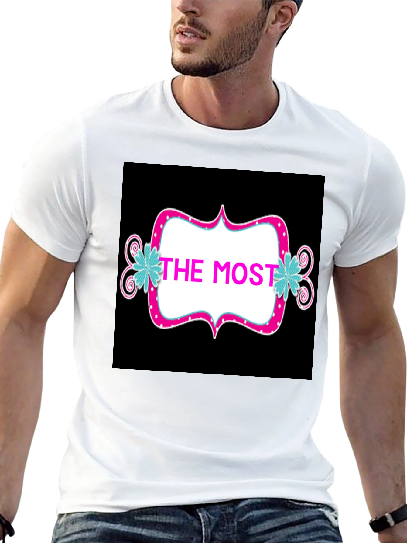 Black The Most T-Shirt - Stylish Graphic Tee view 13