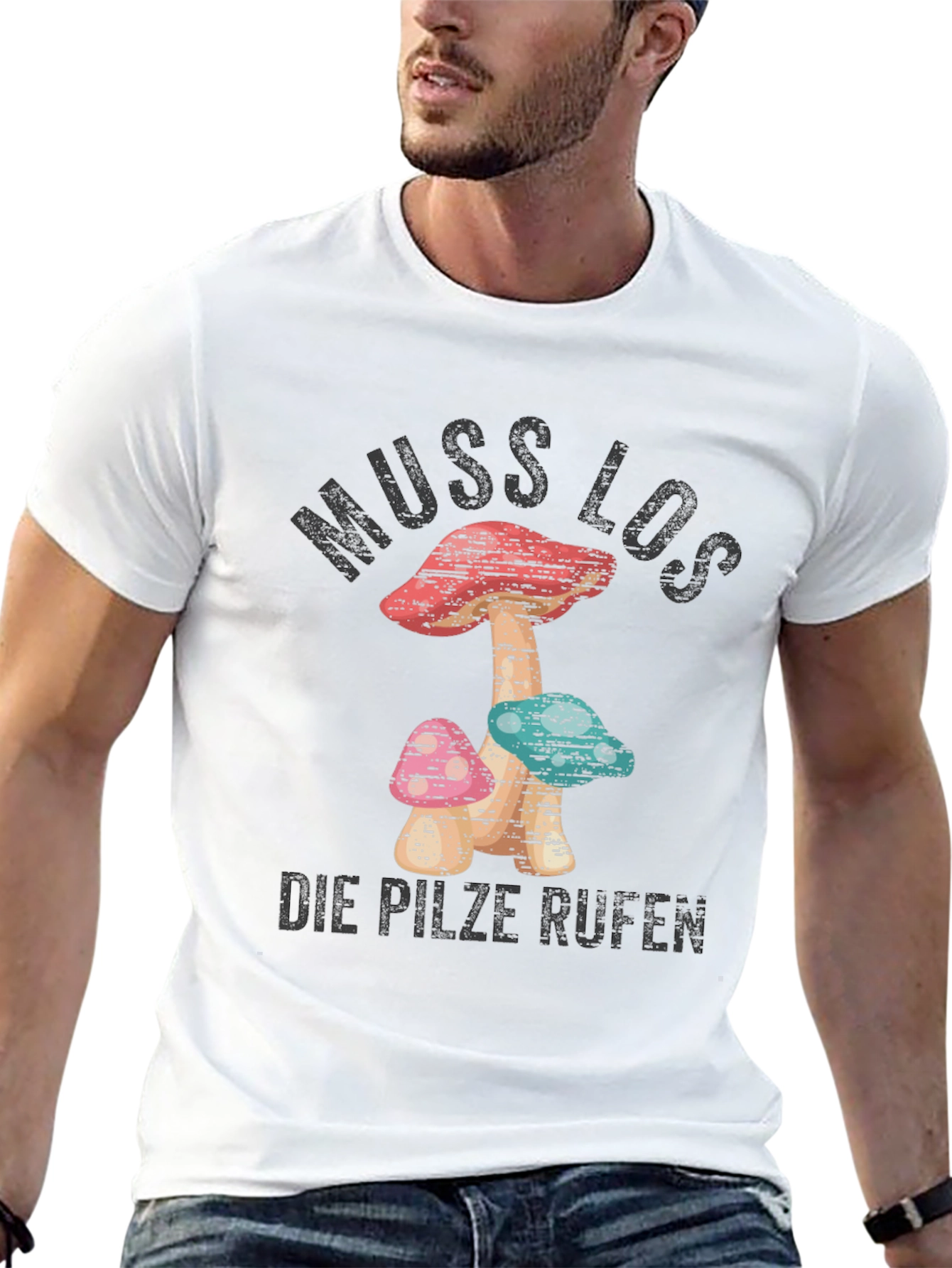 Black Muss Los Mushrooms T-Shirt view 13
