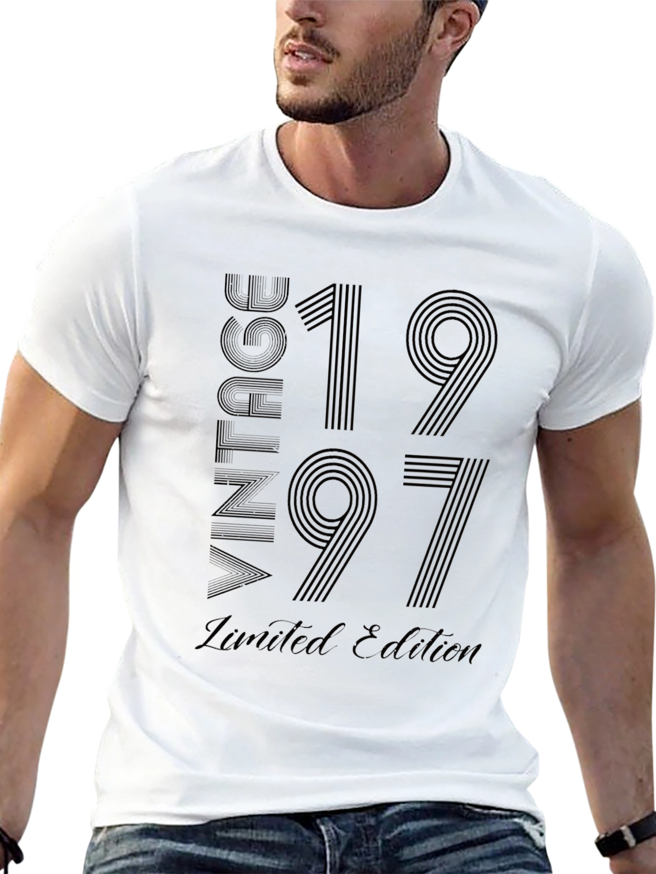 Black Vintage 1997 Limited Edition Black T-Shirt view 13