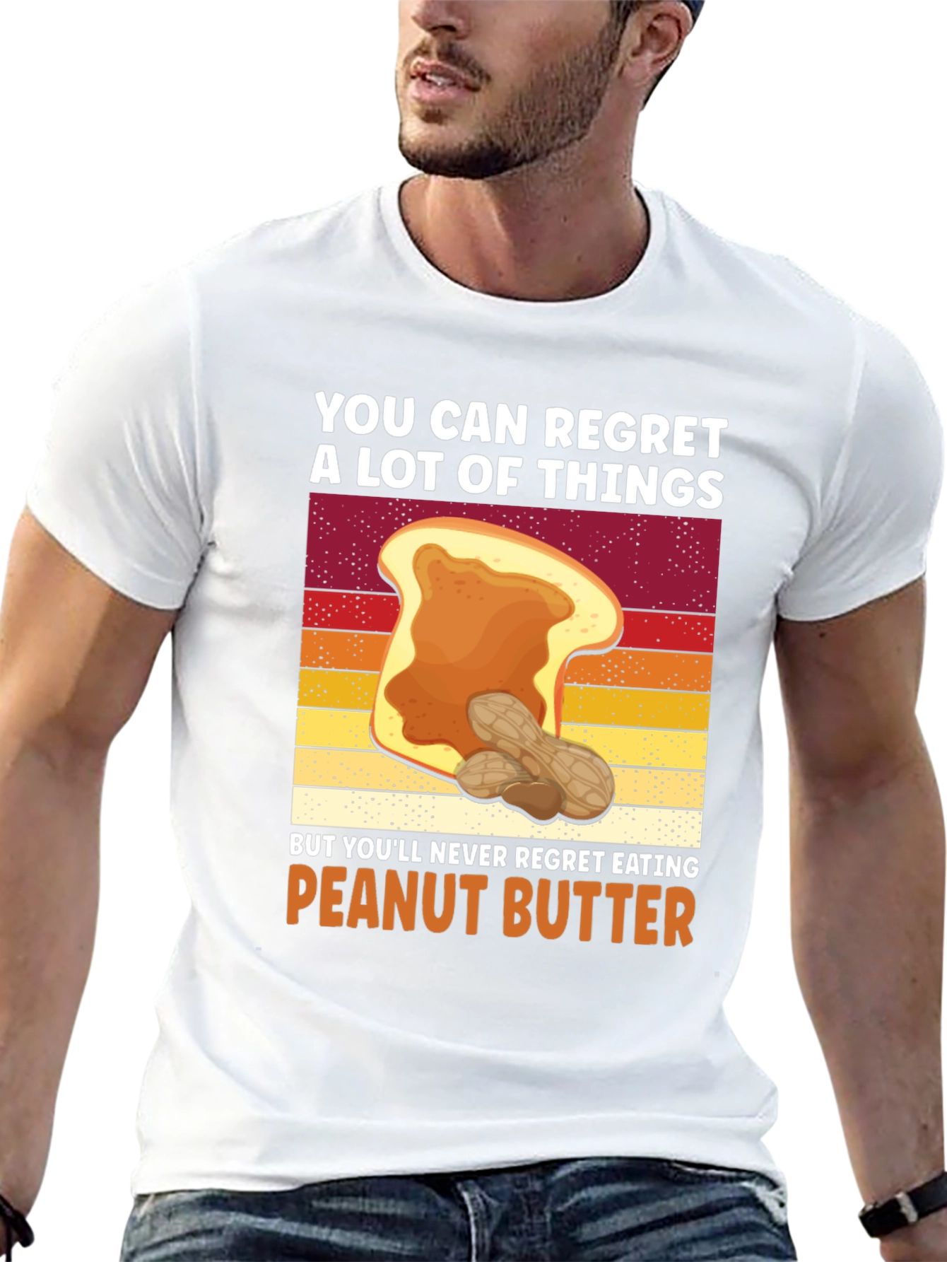 Black Peanut Butter Lover's T-Shirt view 13