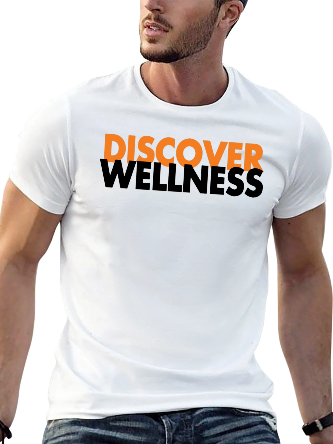 Discover Wellness Black Graphic Tee - 13