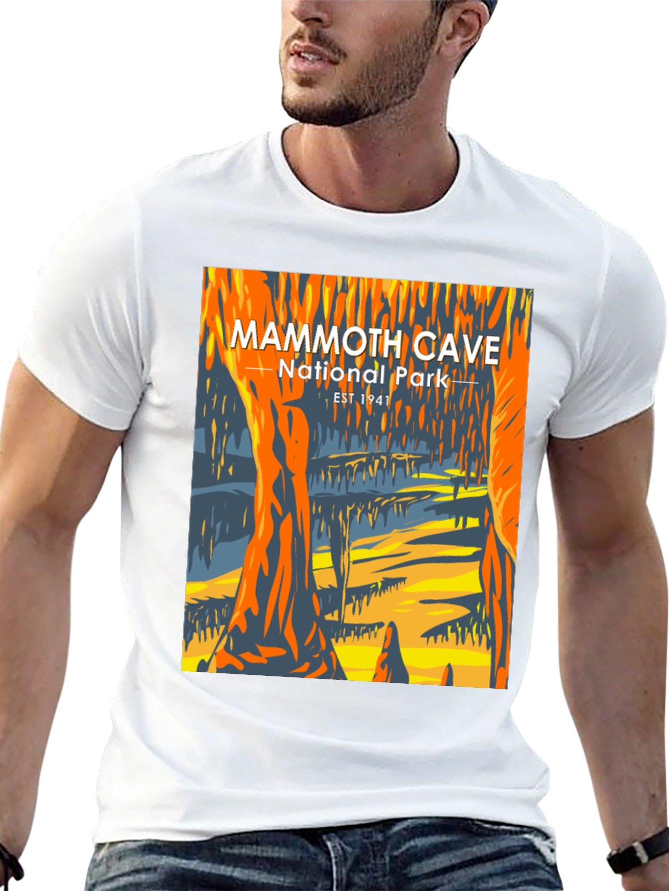 Black Mammoth Cave National Park T-Shirt view 13